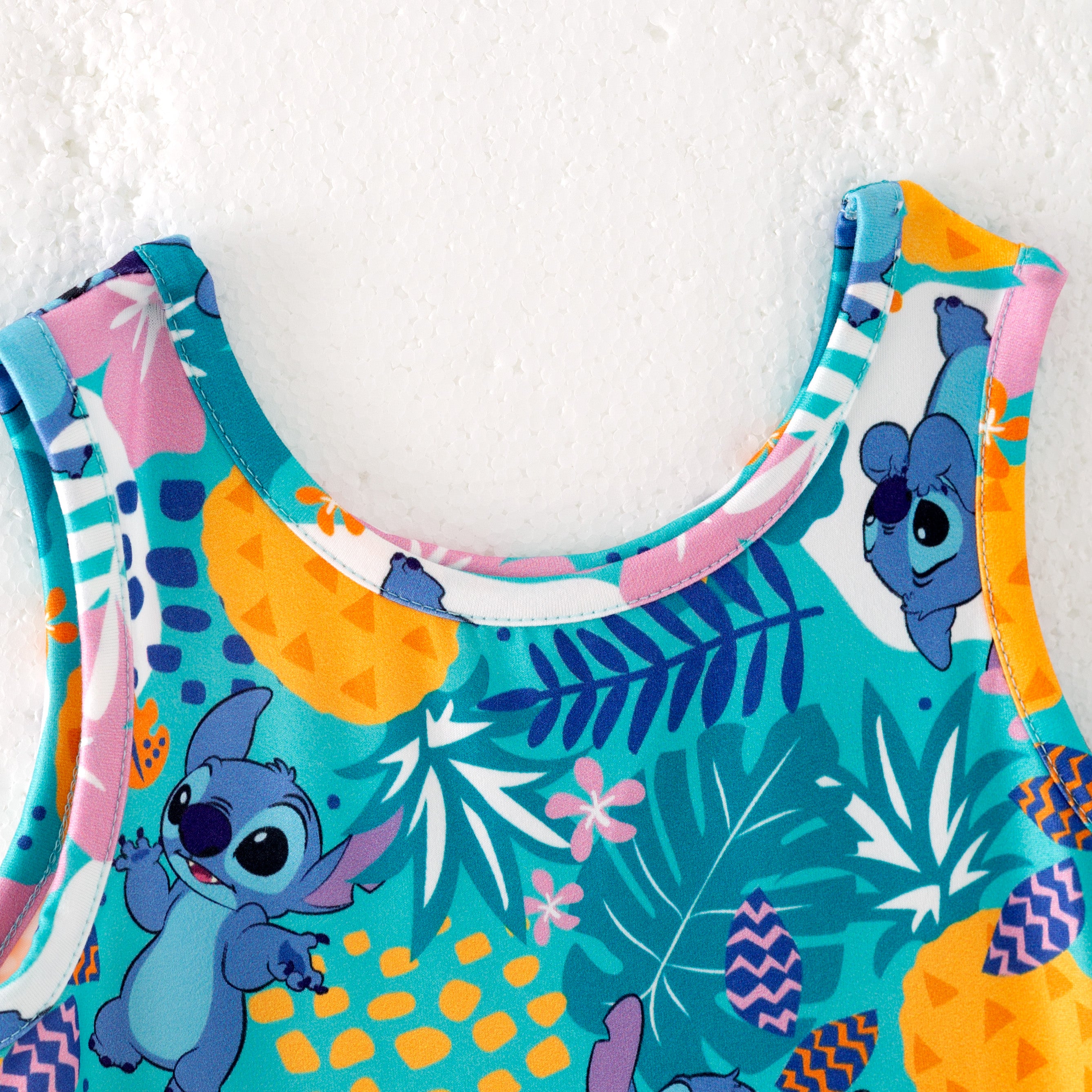 （Pre Order）Siblings Spring and Summer Cartoon Print Dress,Top and Set