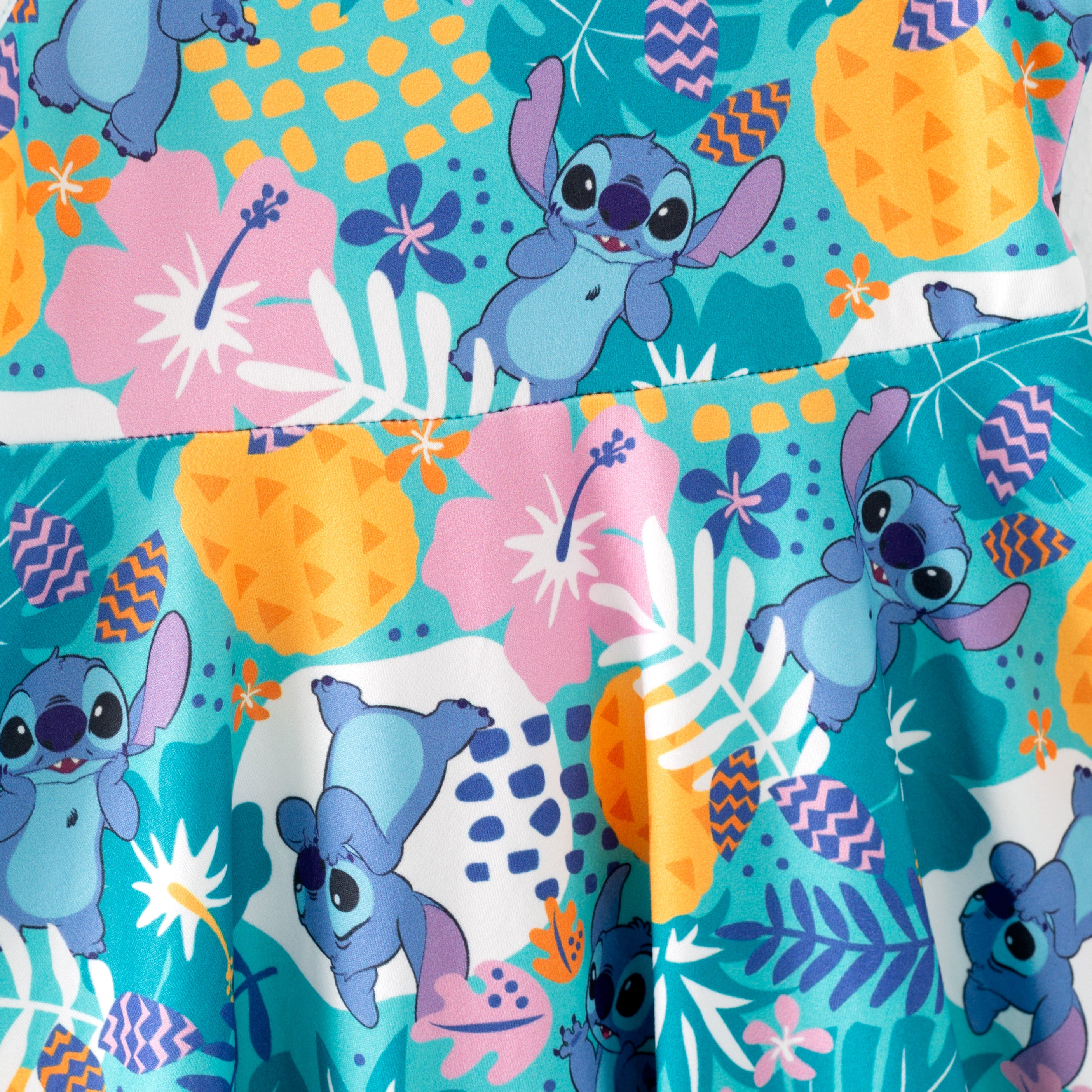 （Pre Order）Siblings Spring and Summer Cartoon Print Dress,Top and Set