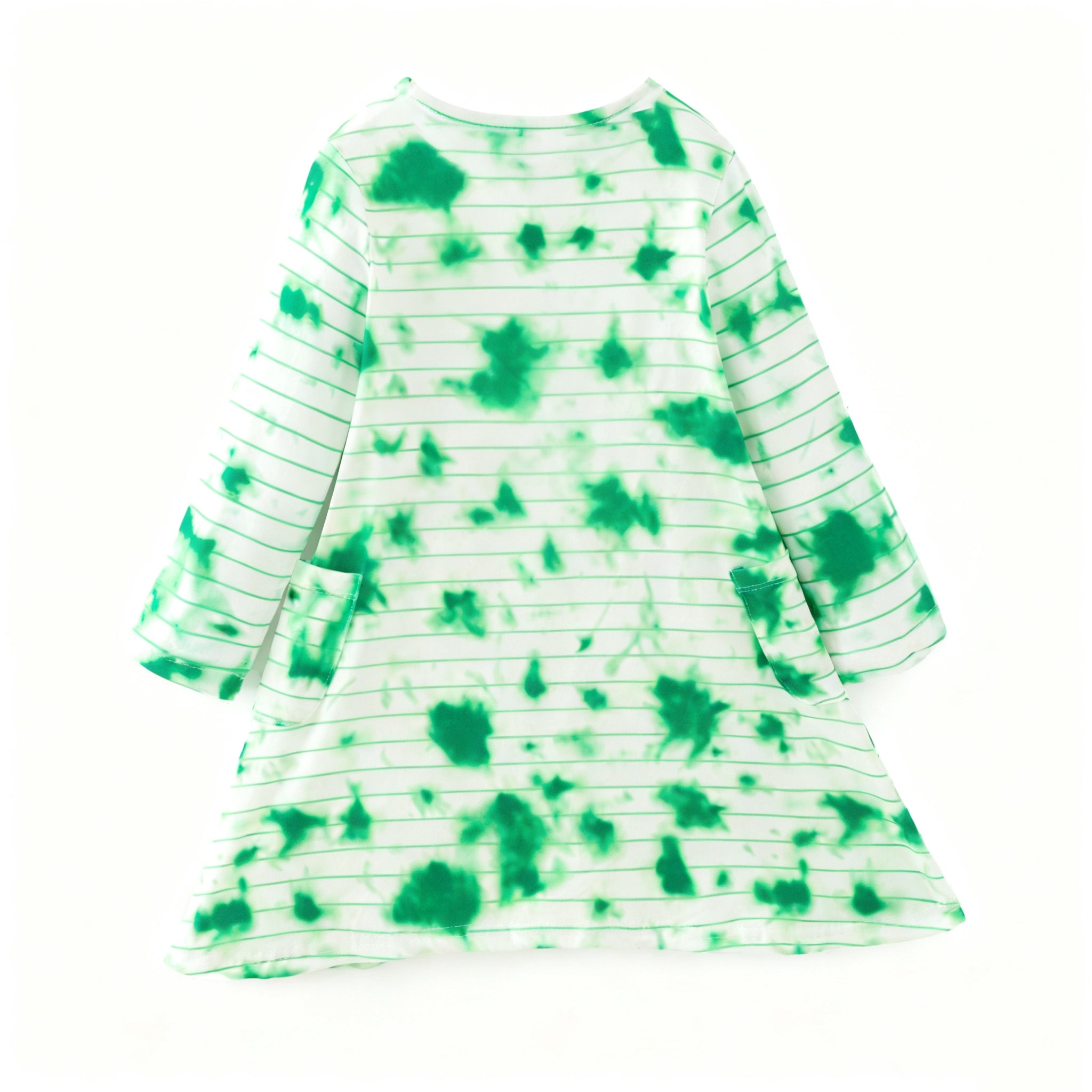 （In Stock）Girls Christmas Gingerbread Applique Dress with Pockets