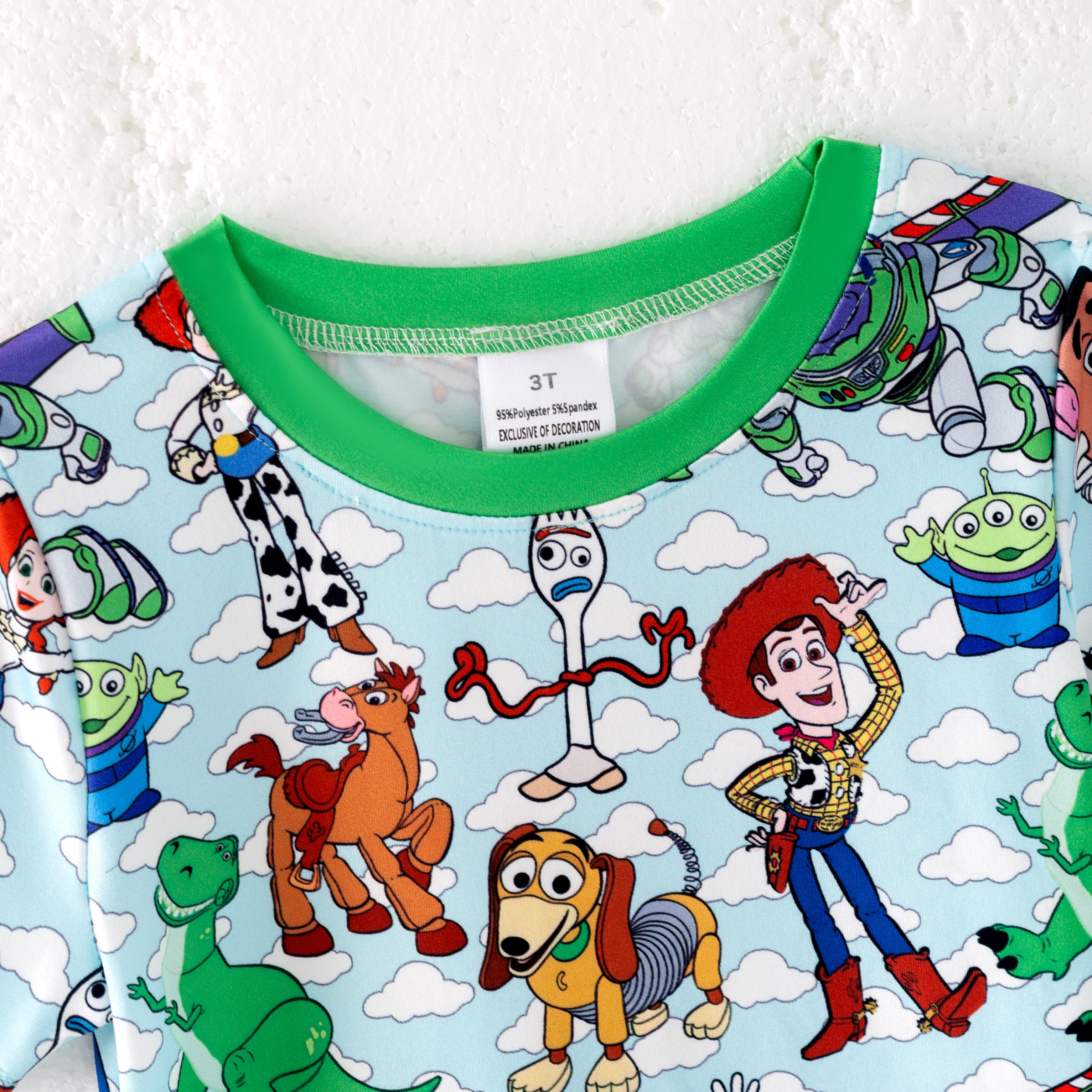 （Pre Order）Family Spring and Summer Cartoon Print Dress＆Top