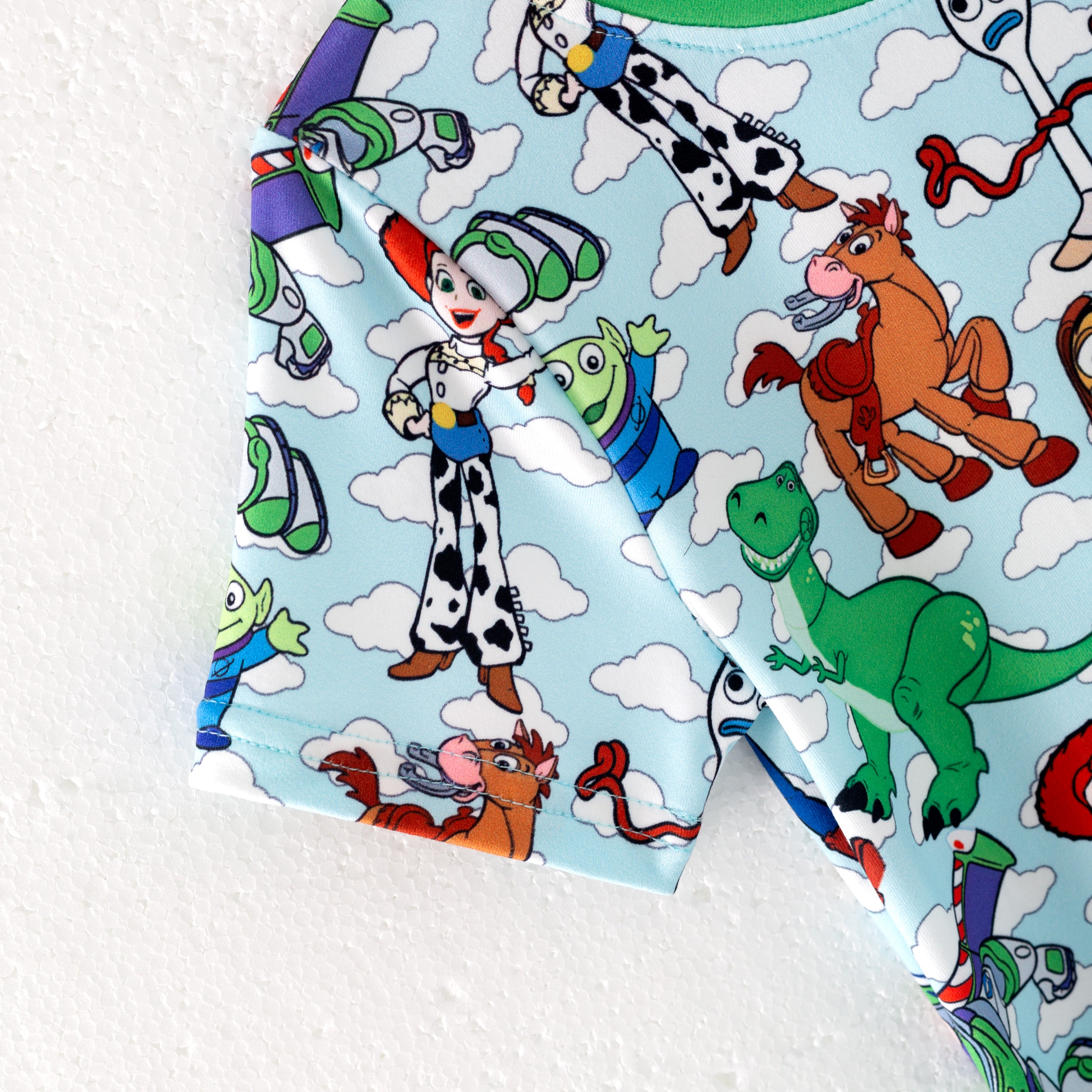 （Pre Order）Family Spring and Summer Cartoon Print Dress＆Top