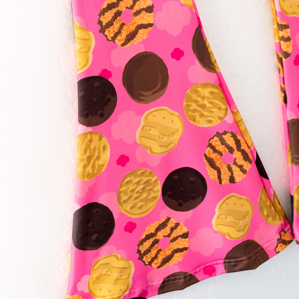 （Pre Order）Girls Scout Cookie Print Outfit Set