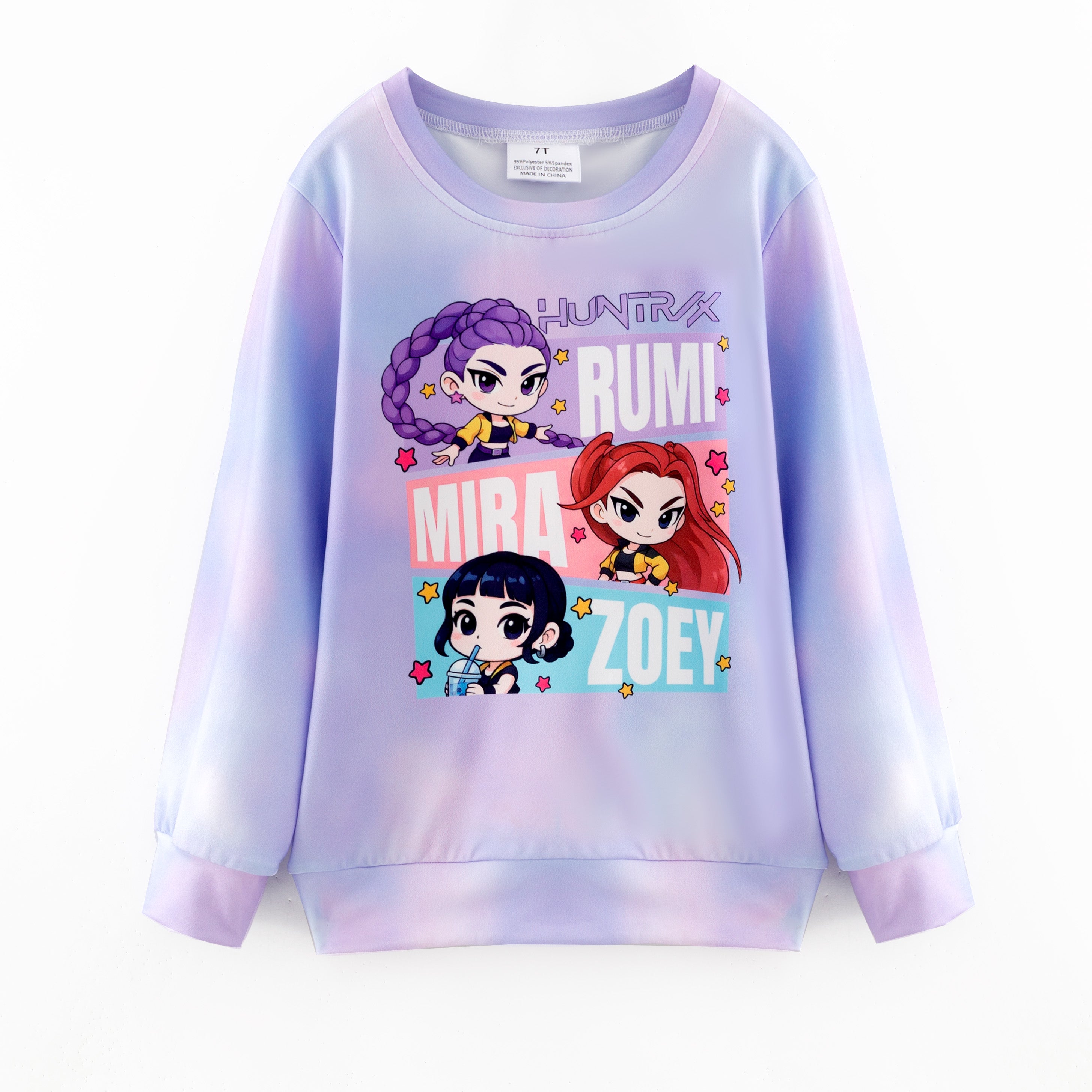 （Pre Order,Prepack Zone）Girls Movie Character Print Top（Mix Size）