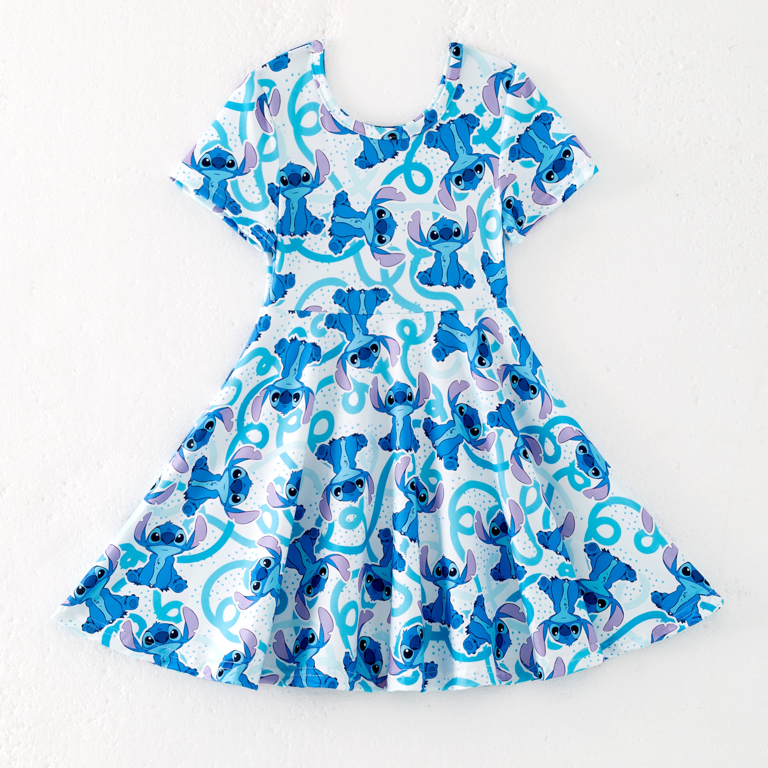 （Pre Order）Sibling Spring and Summer Cartoon Print Dress,Set,Romper＆Top