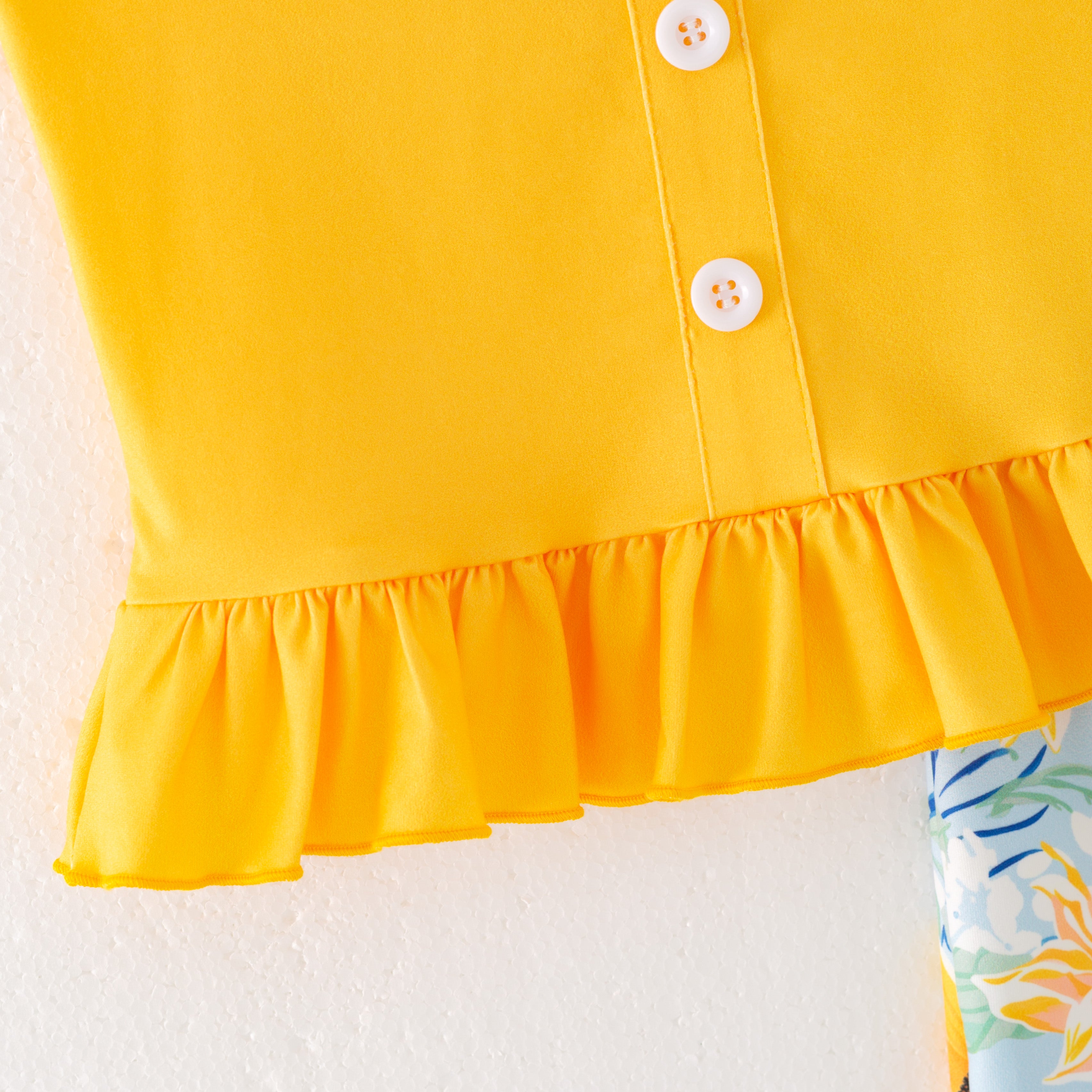 （Pre Order）Mommy and Me Spring＆Summer Sunflower Print Dress,Set