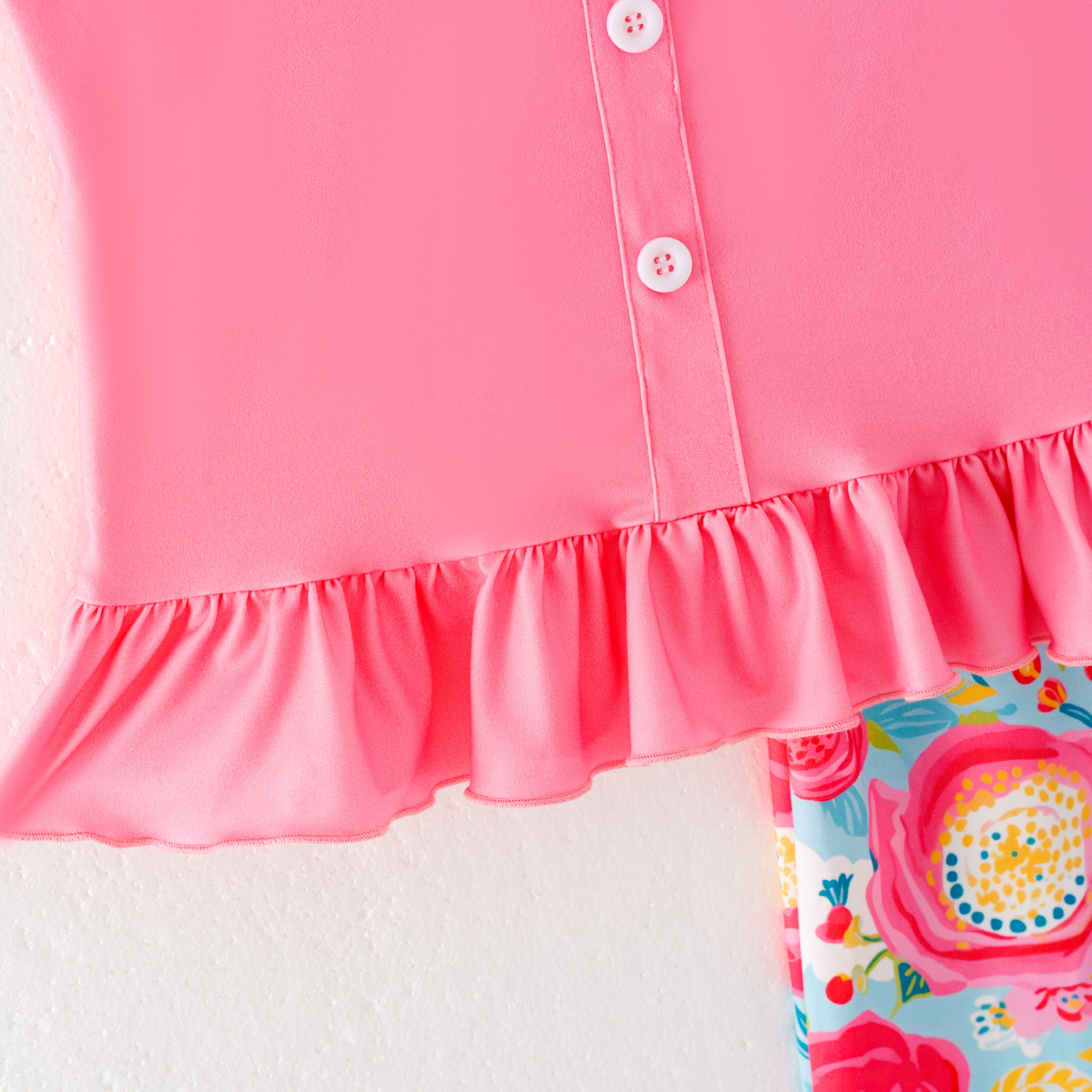 （Pre Order）Mommy and Me Spring＆Summer Sunflower Print Dress,Set
