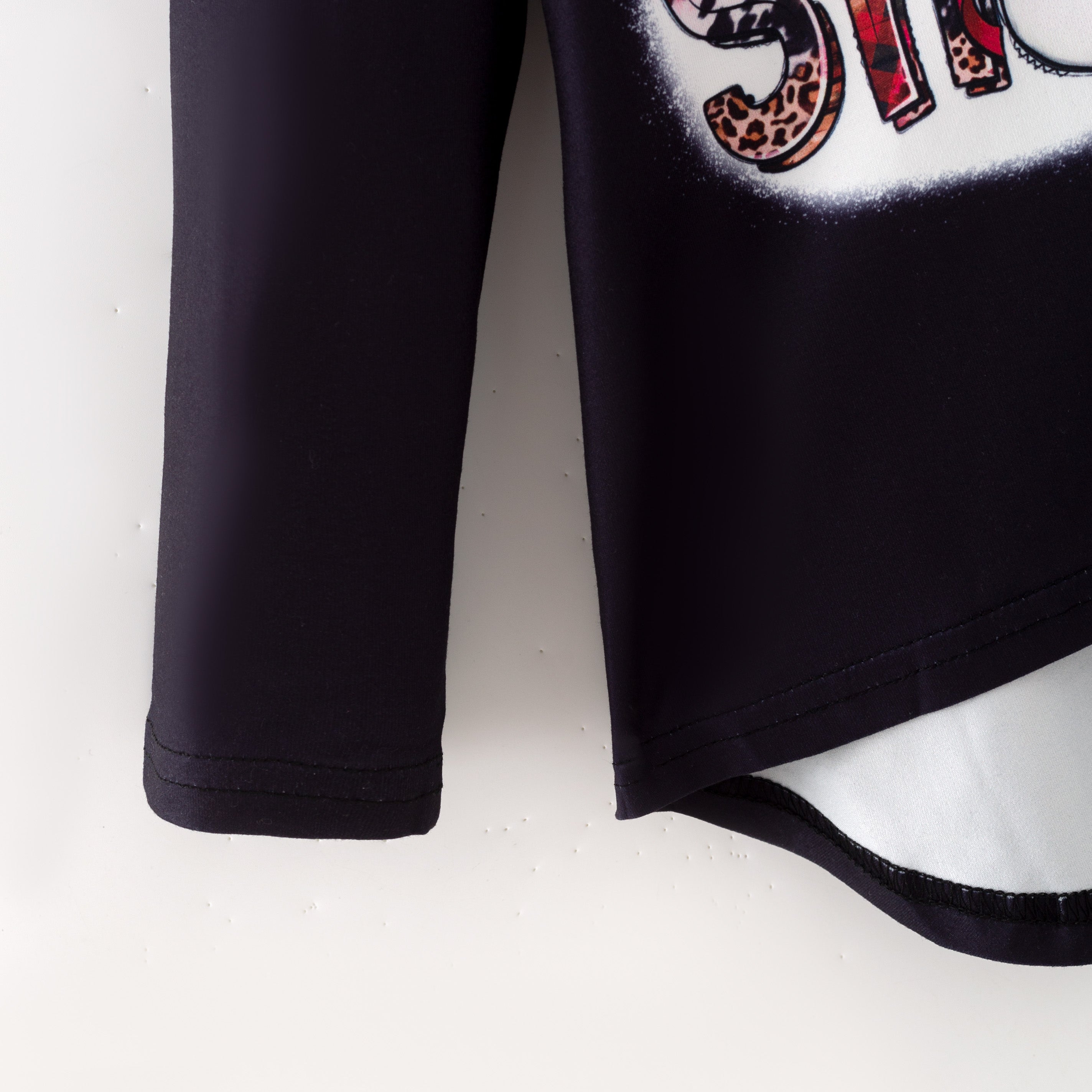 （In Stock）Girls Christmas Snowman Print Outfit Set