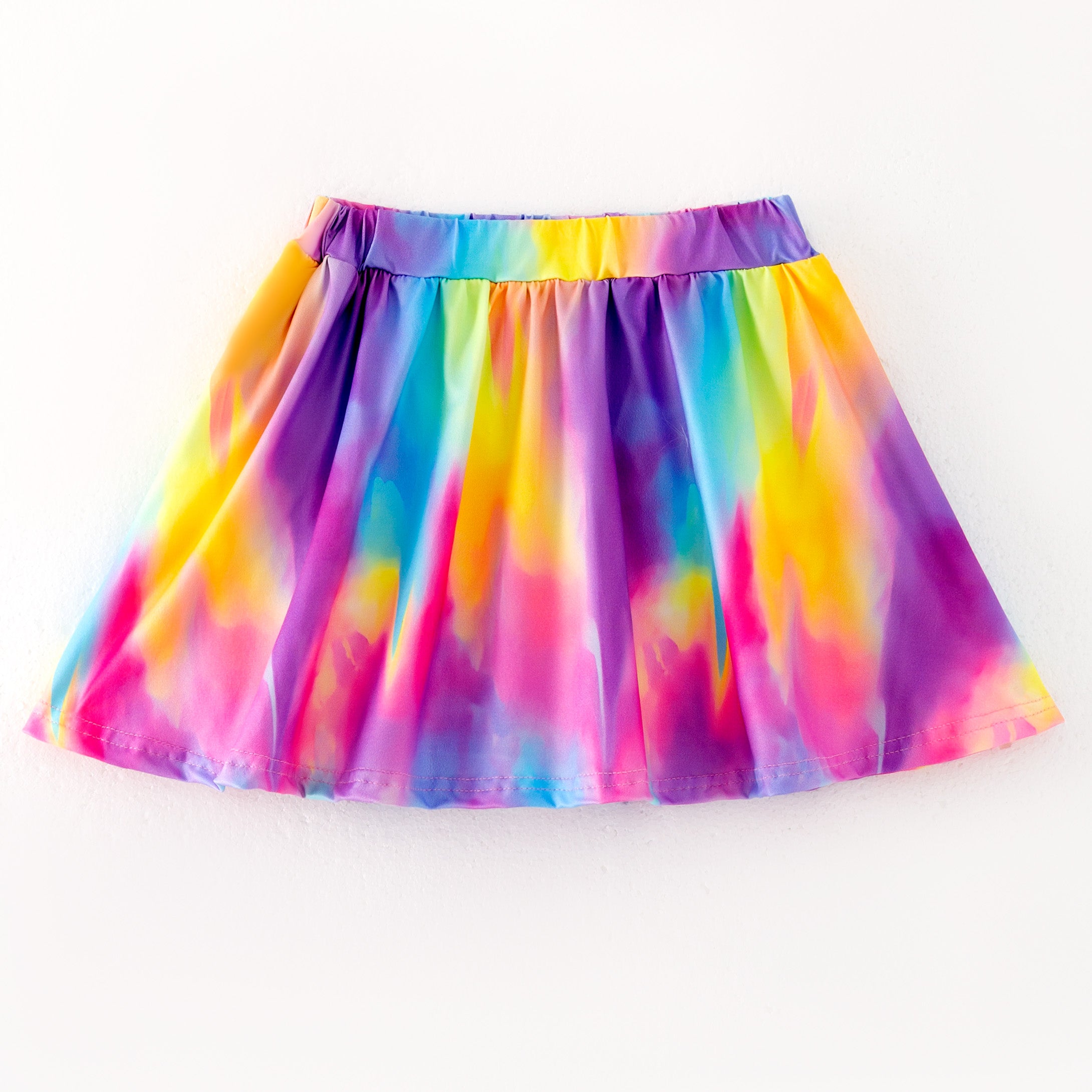 （Pre Order）Girls Spring and Summer Plain Color Skort