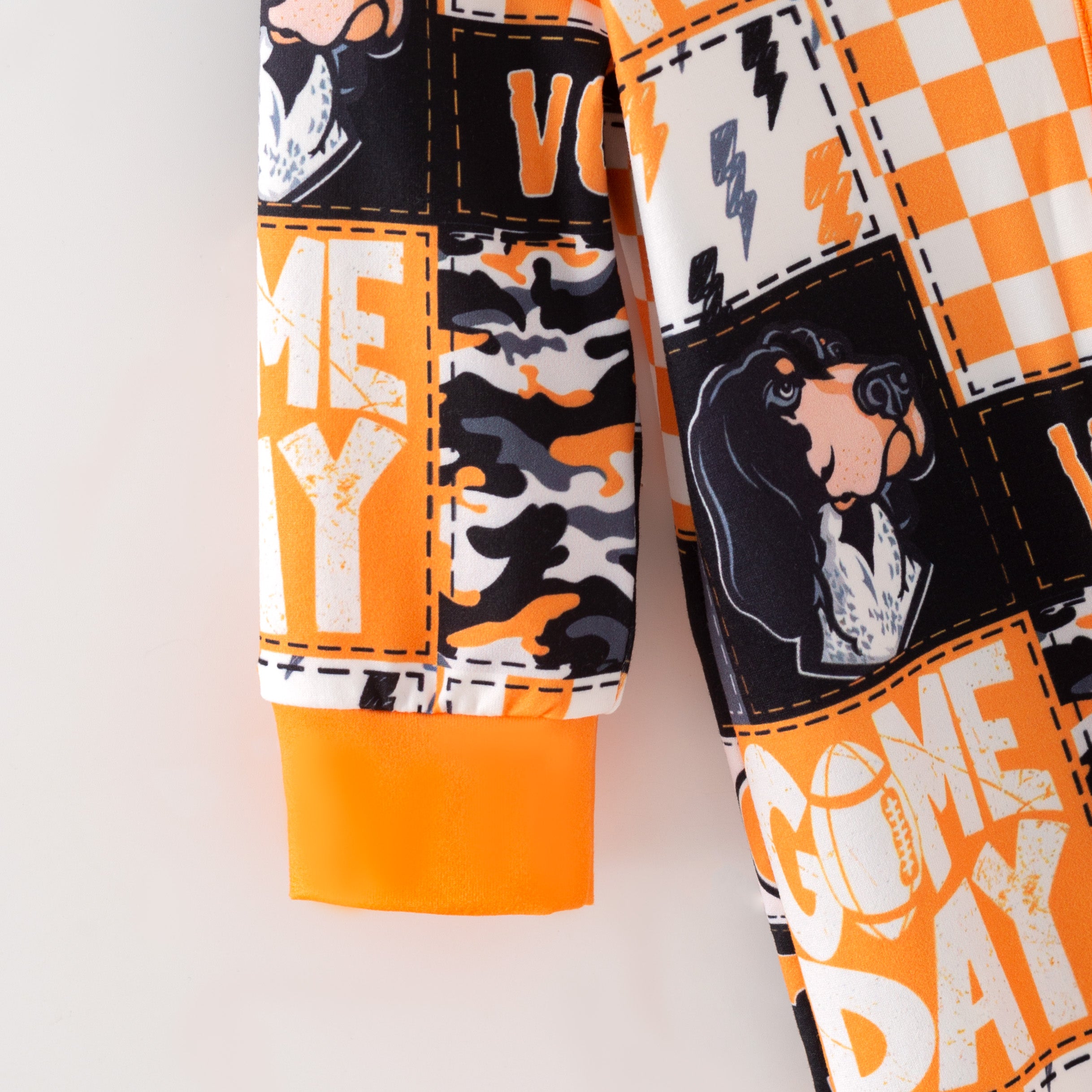 （Pre Order,Prepack Zone）Siblings Football Team Print Dress,Set&Romper