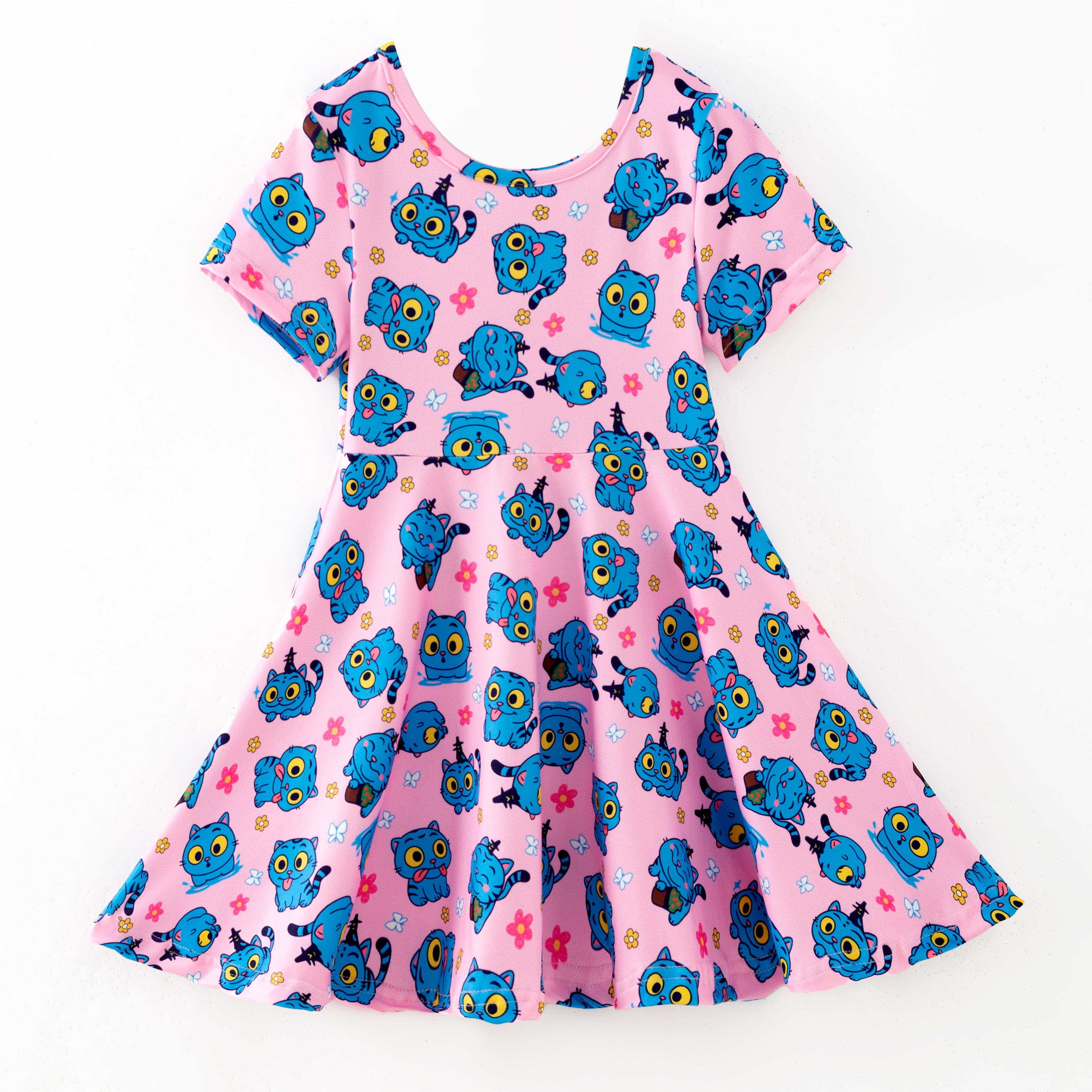 （Pre Order,Prepack Zone）Girls Movie Character Print Dress,Set&Top（Mix Size）