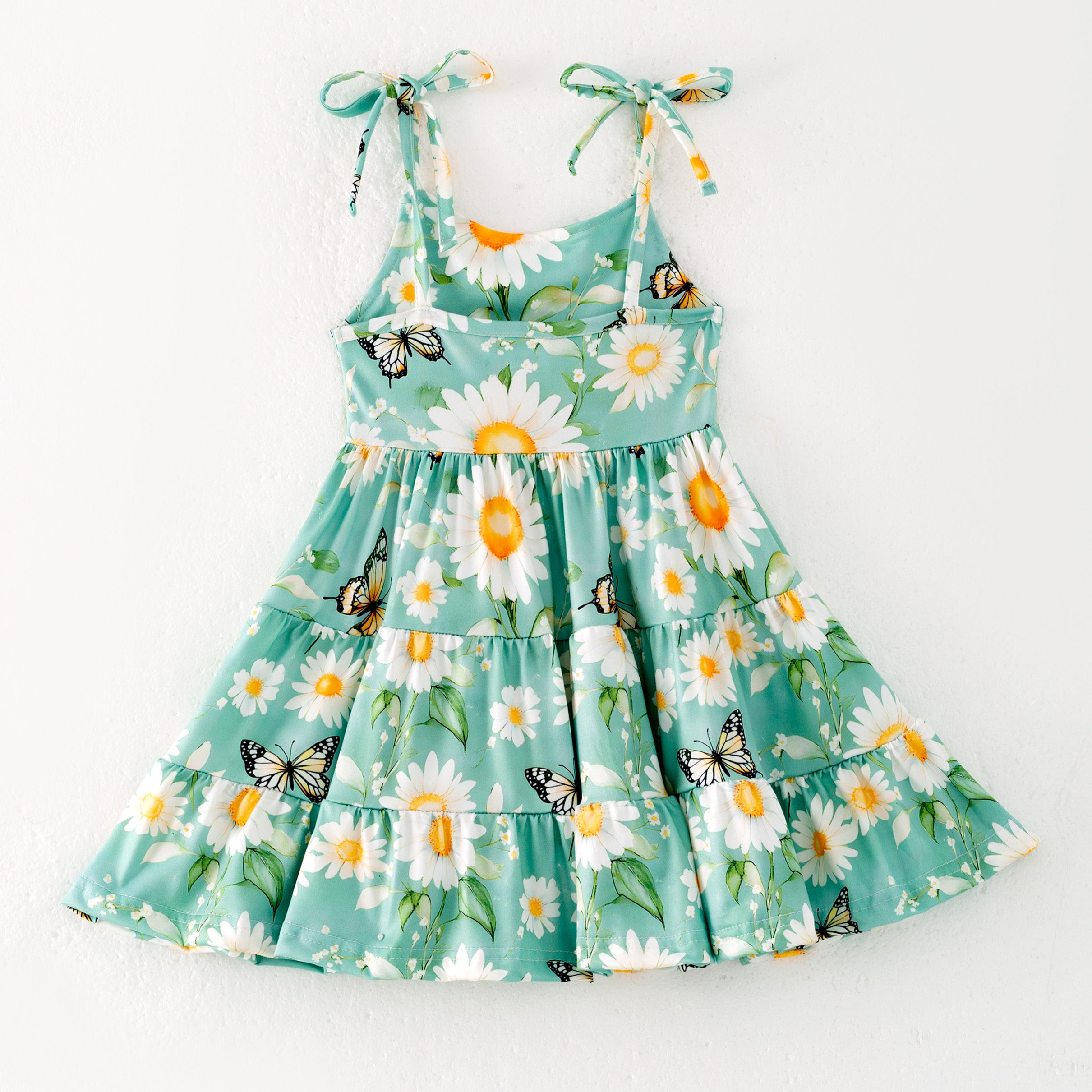 （Pre Order,Prepack Zone）Family Summer Dasiy Print Slip Dress