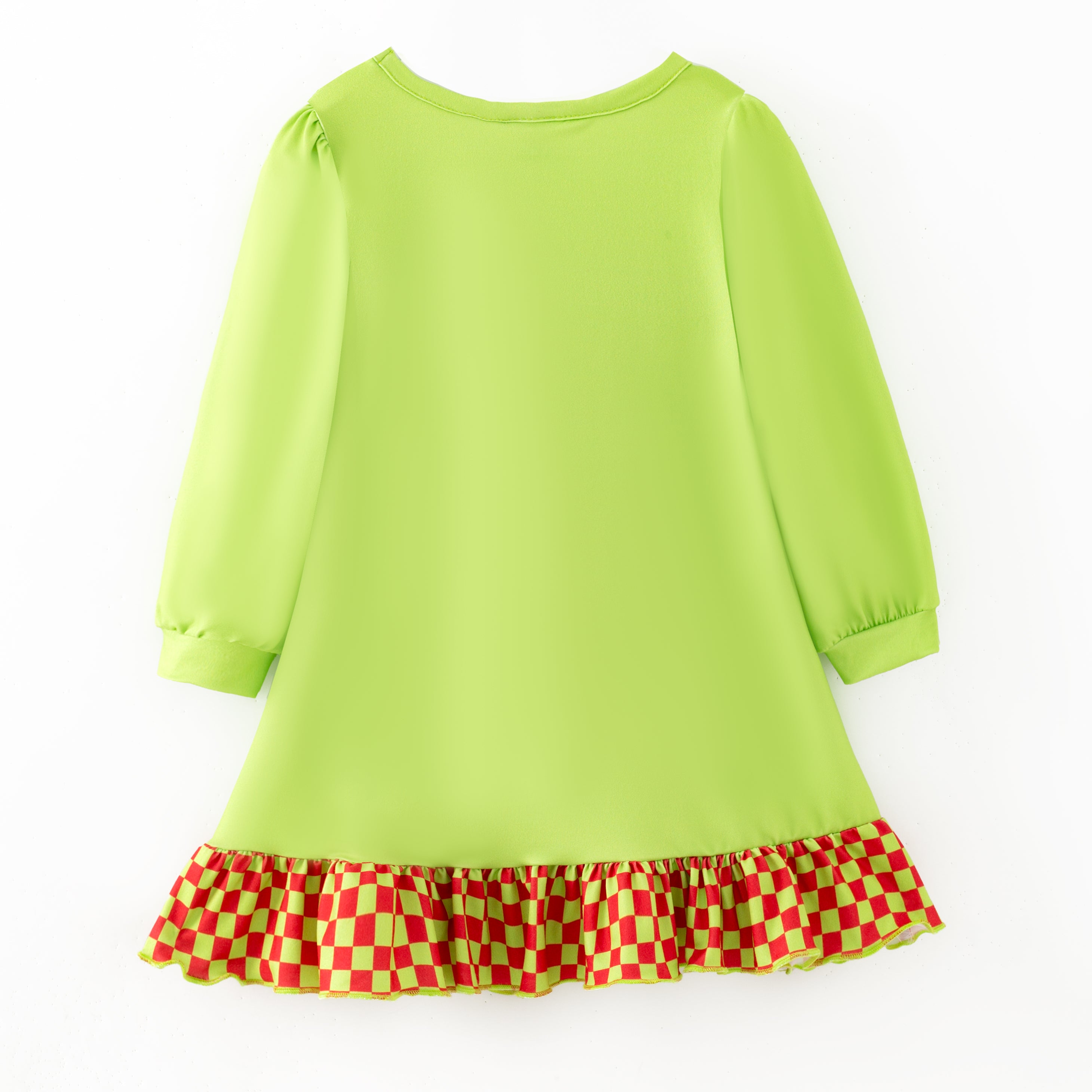 （Pre Order,Prepack Zone）Siblings Christmas Cartoon Print Dress,Set&Romper