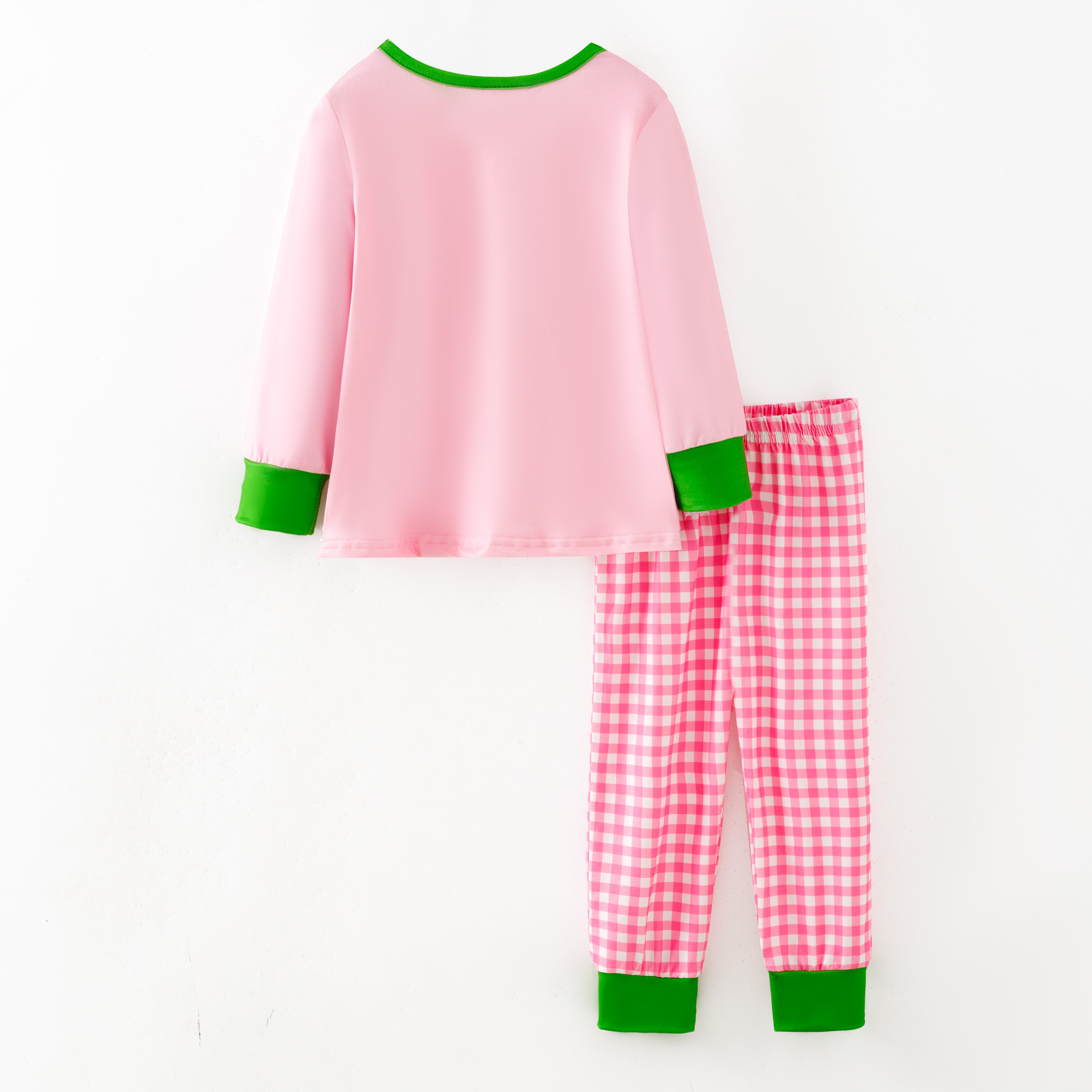 （Pre Order,Prepack Zone）Girls Christmas Cartoon Print Pajamas（Mix Size）