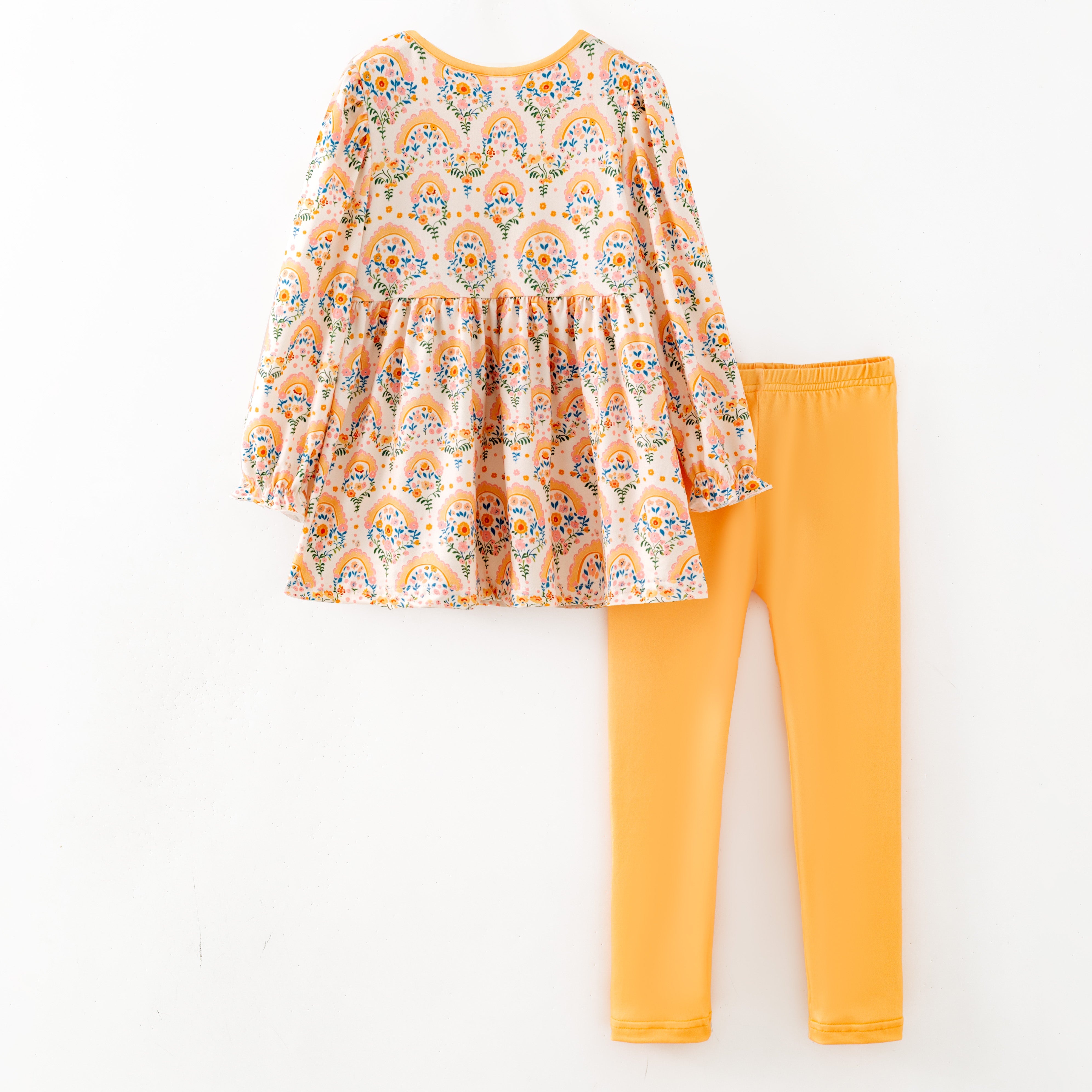 （Pre Order,Prepack Zone）Girls Christmas Floral Print Dress,Set&Top（Mix Size）