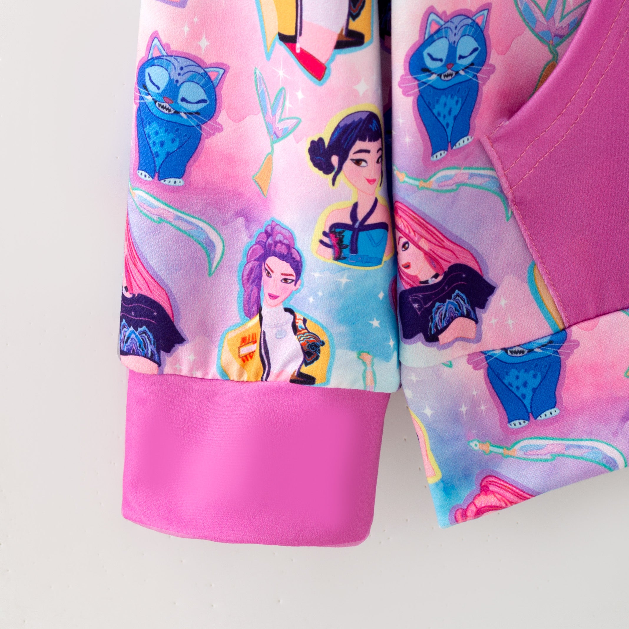 （Pre Order,Prepack Zone）Girls Movie Character Print Hoodie（Mix Size）