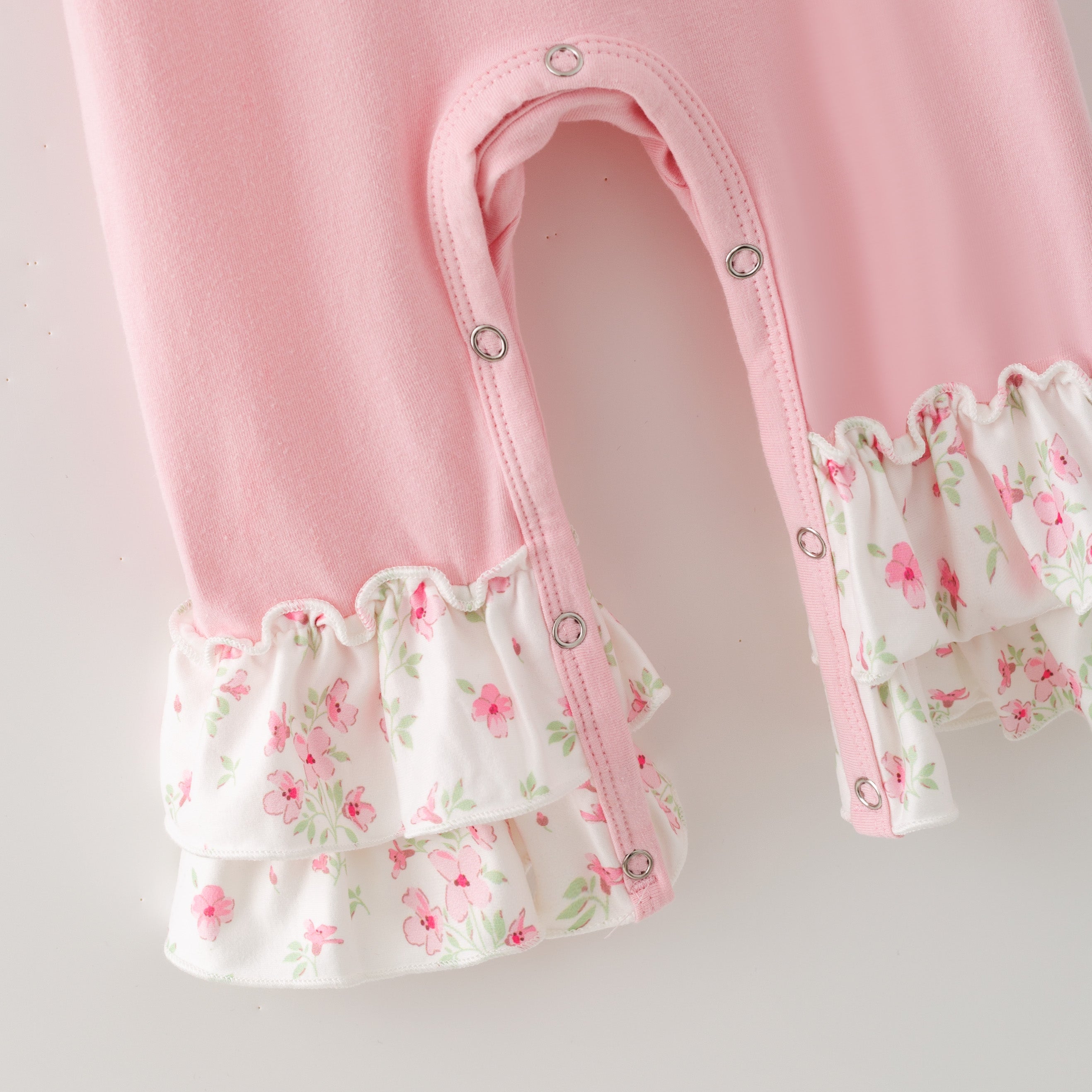 （In Stock）Toddler Girls Fall Rocking Horse Embroidery Cotton Romper