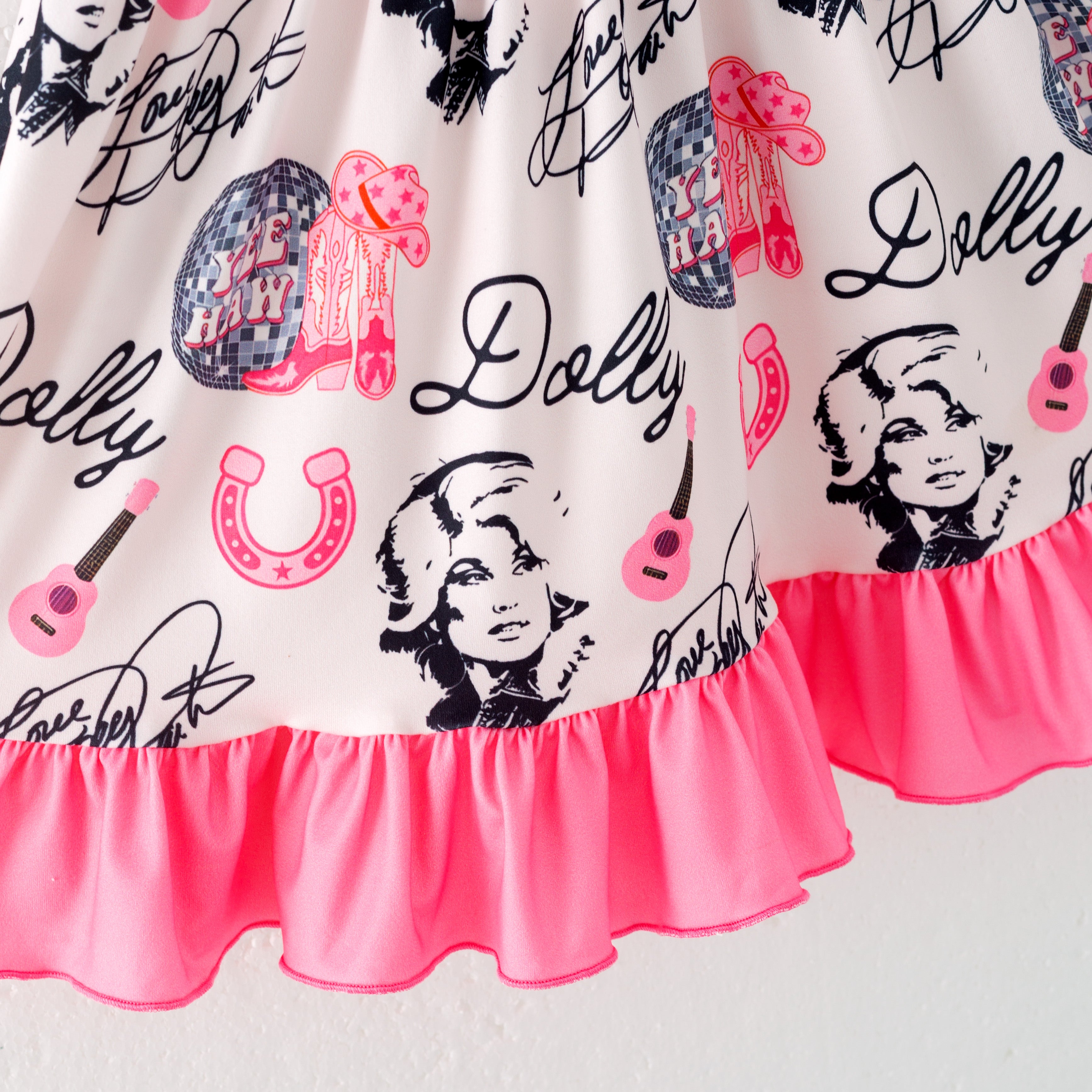 （Pre Order）Girls Spring and Summer Character Print Dress