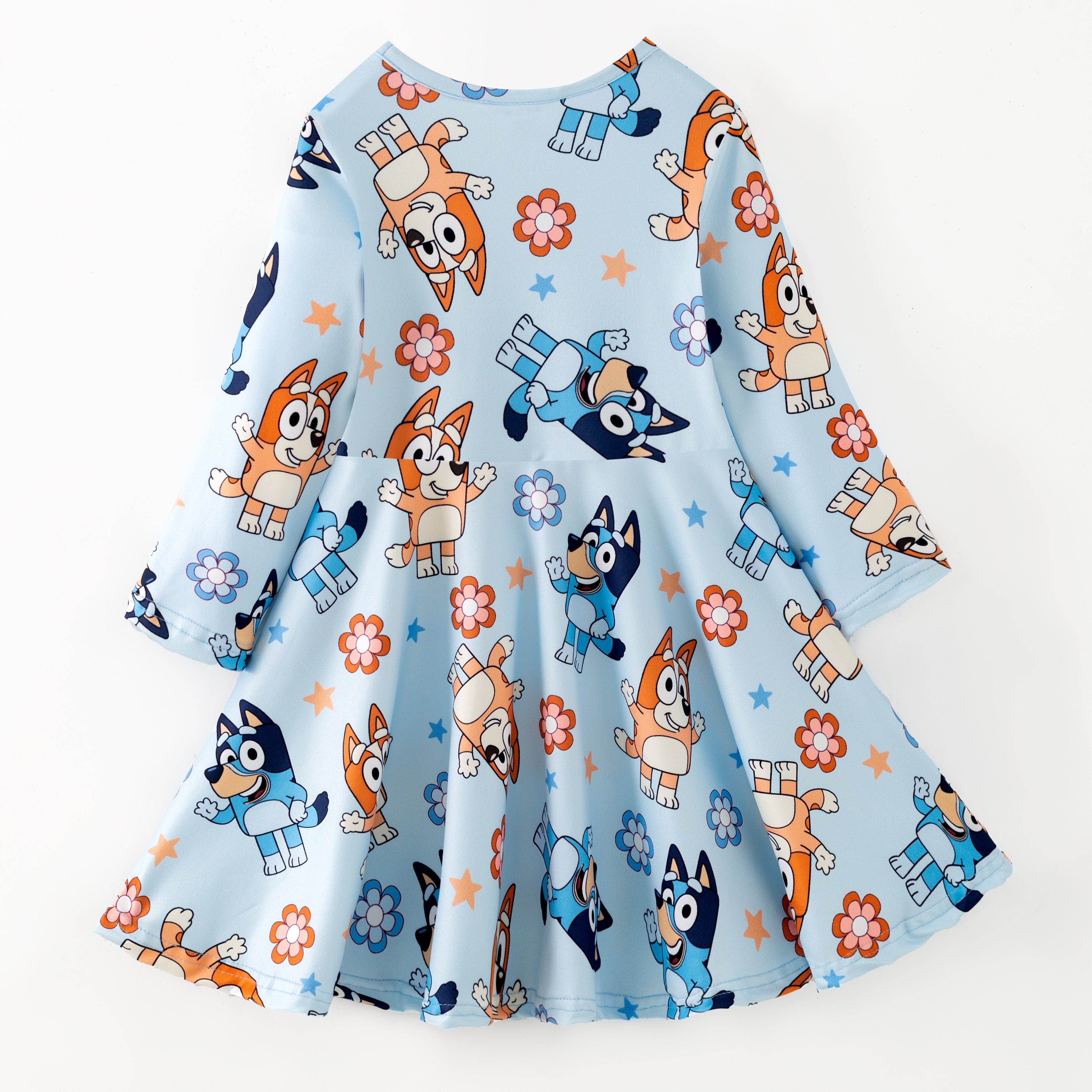 （Pre Order,Prepack Zone）Girls Cartoon Print Dress&Pajamas（Mix Size）