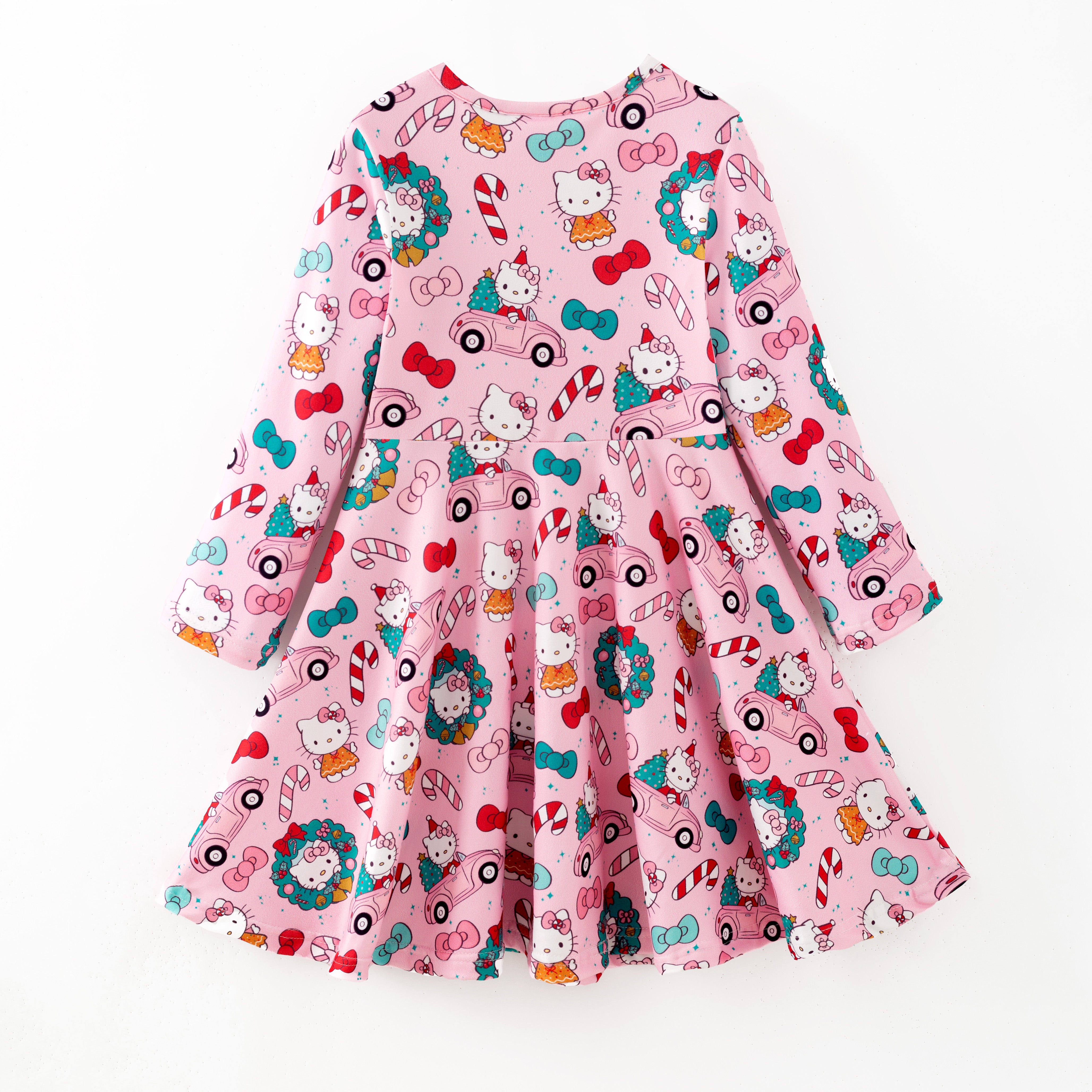 （Pre Order,Prepack Zone）Girls Cartoon Print Dress（Mix Size）