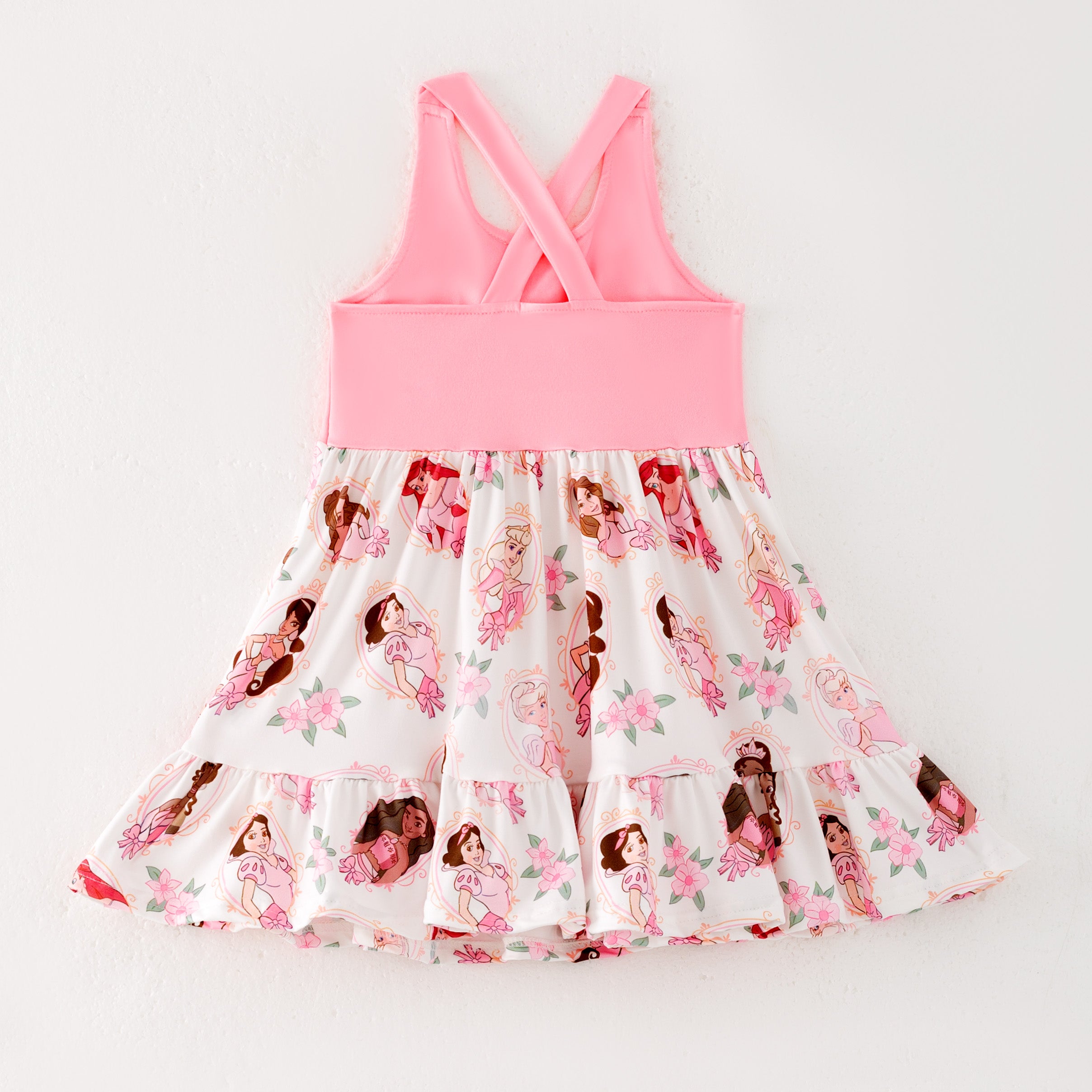 （Pre Order）Mommy and Me Spring＆Summer Princess Print Dress