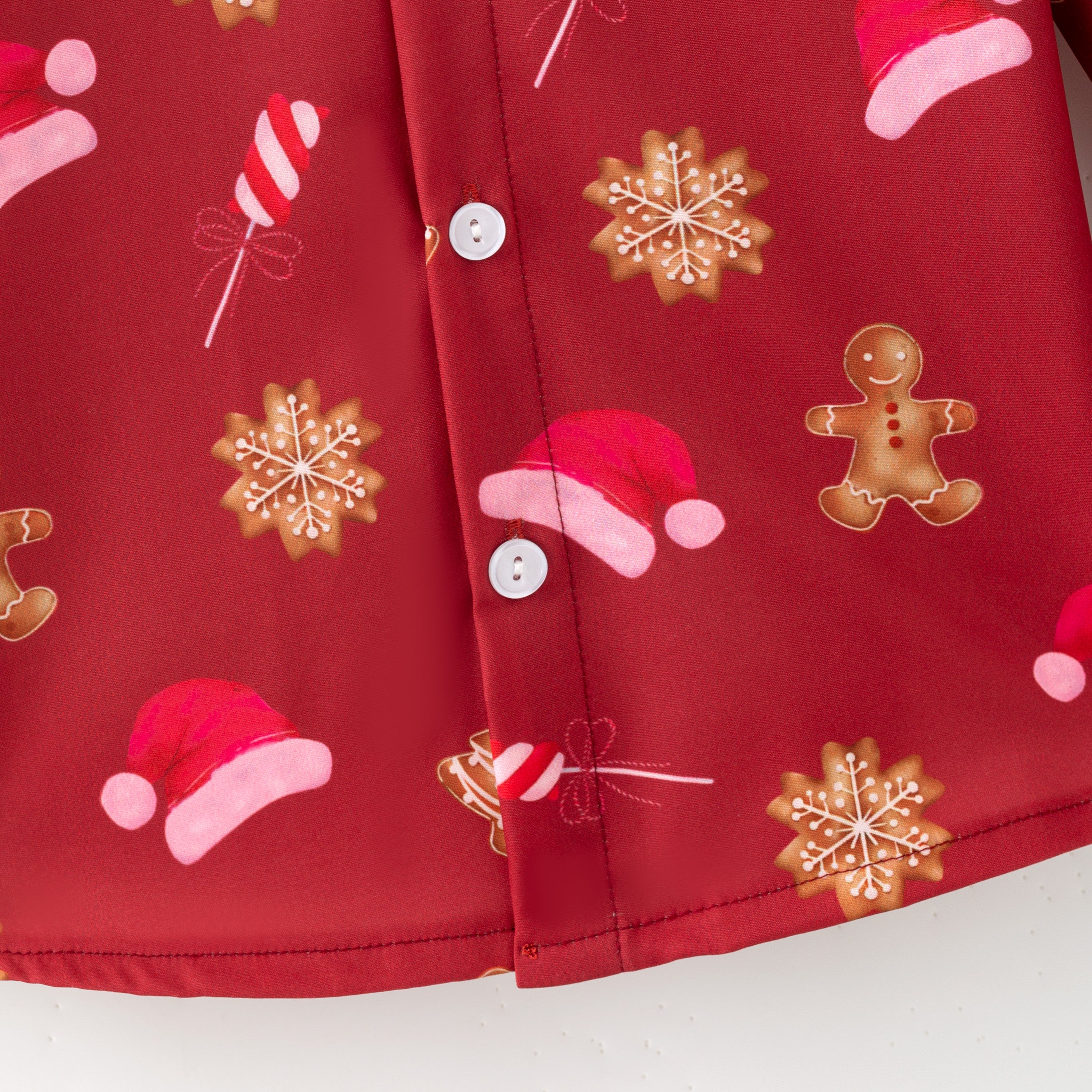 （Pre Order,Prepack Zone）Boys Christmas Print Shirt（Mix Size）