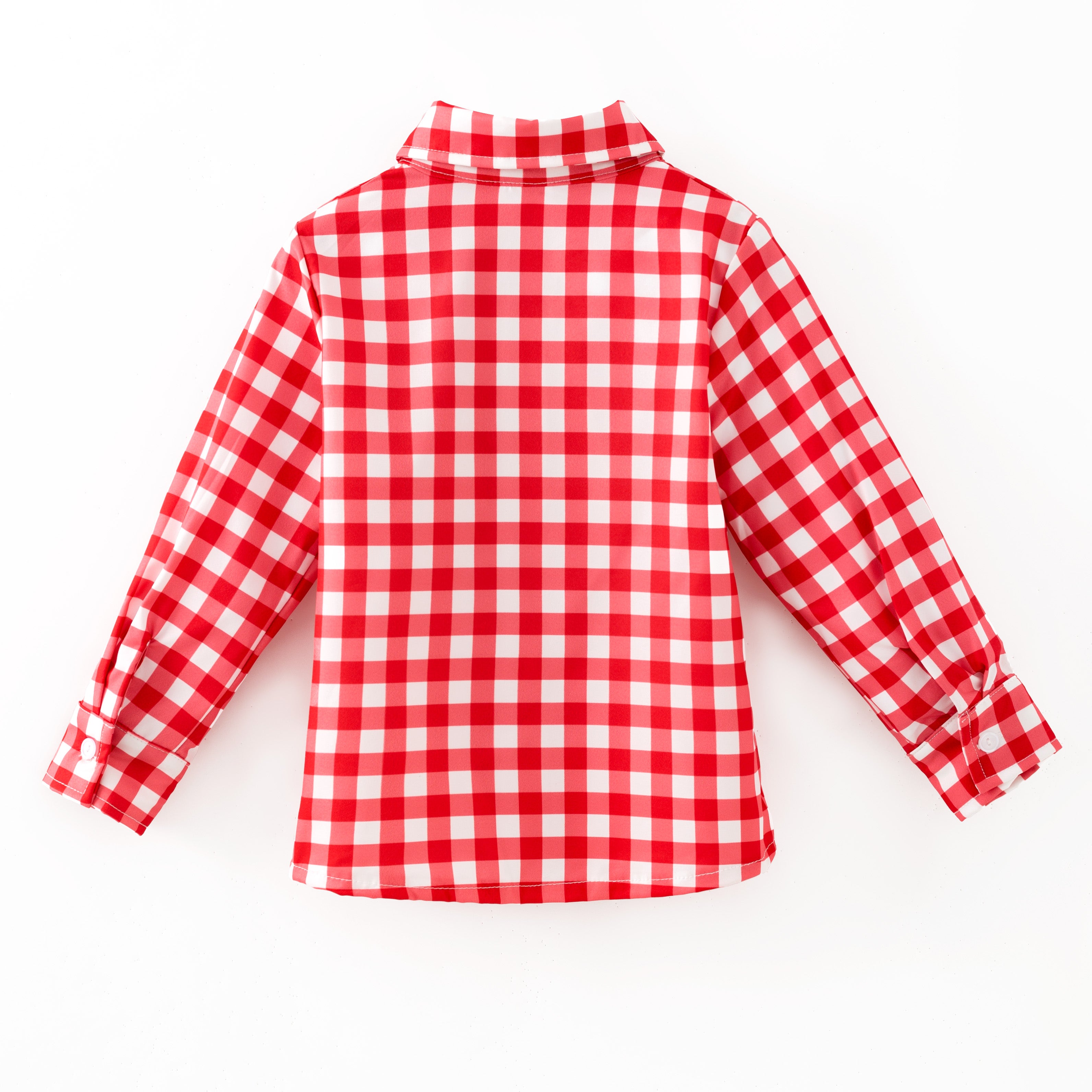 （Pre Order,Prepack Zone）Siblings Christmas Bow Print Dress,Top&Romper