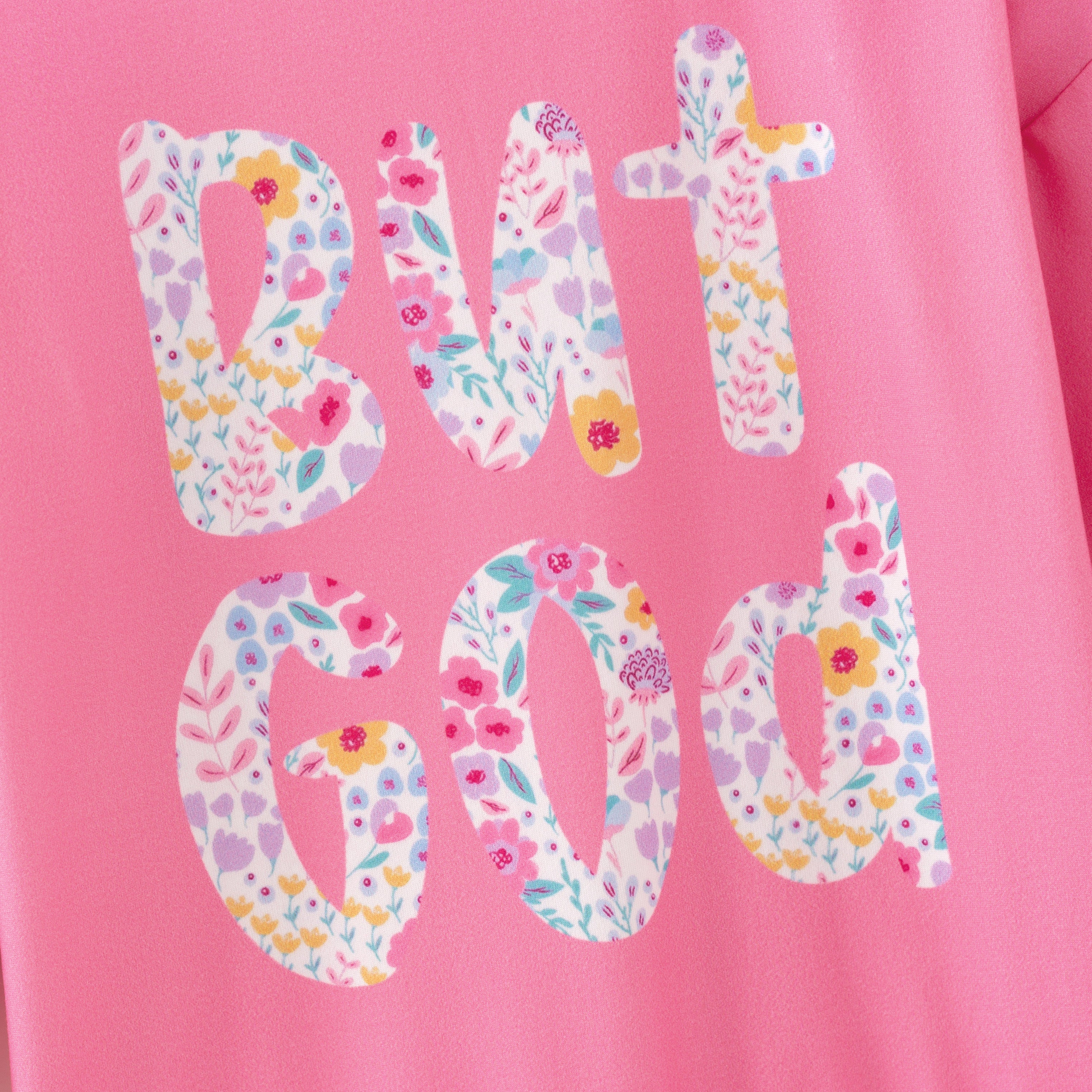 （Pre Order,Prepack Zone）Family Cartoon Print Hoodie