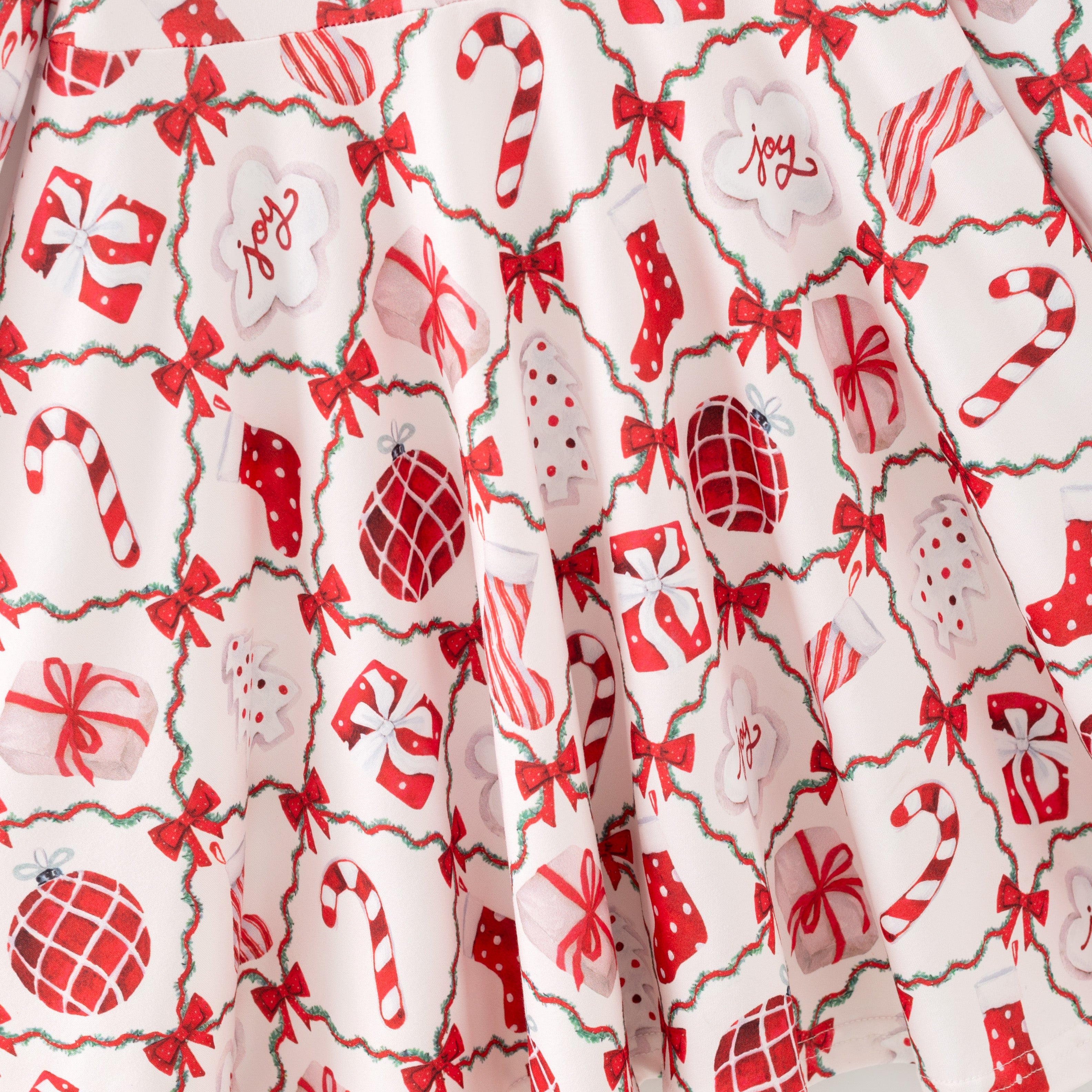 （Pre Order,Prepack Zone）Girls Christmas Print Dress（Mix Size）