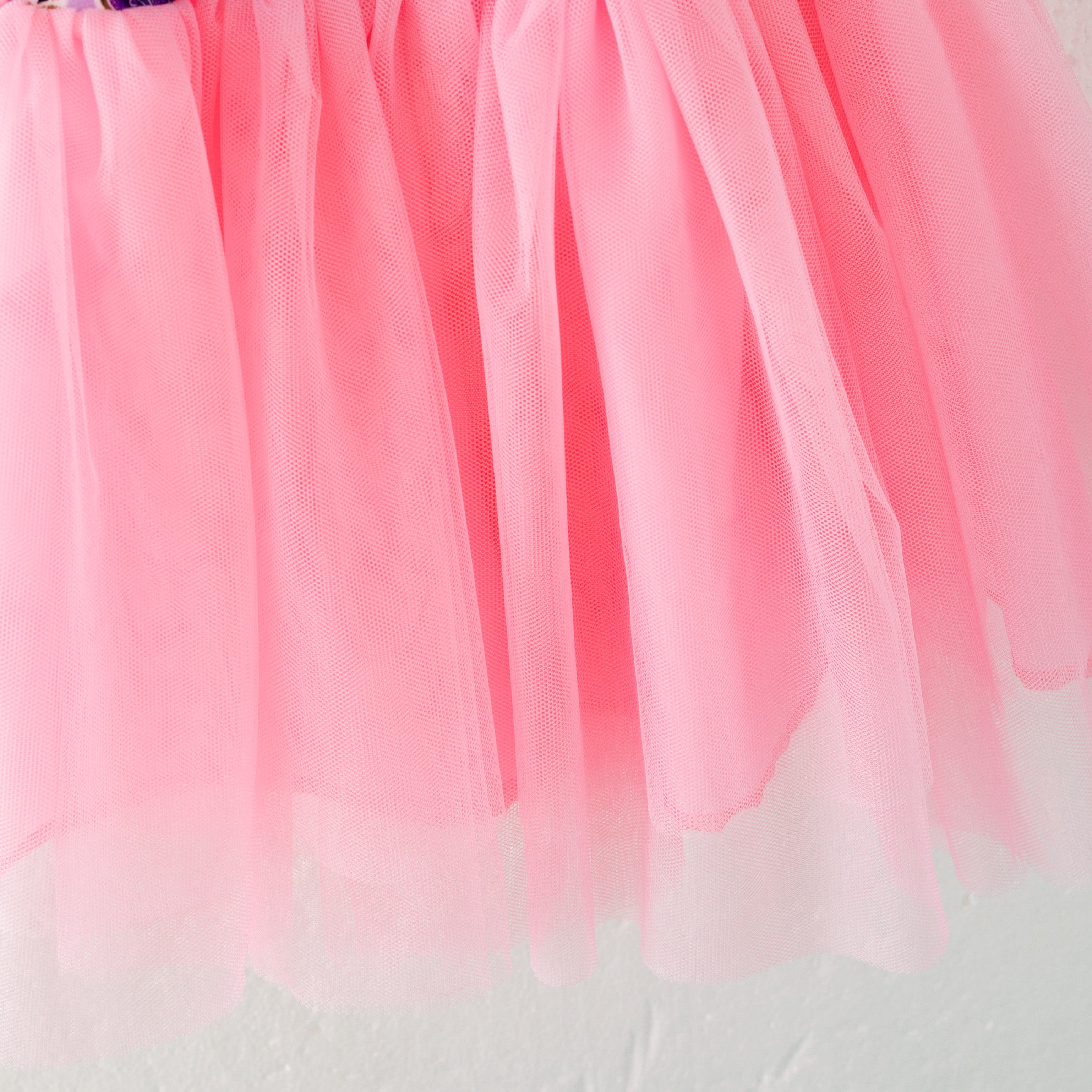 （Pre Order）Girls Summer TS Print Tutu Tulle Dress