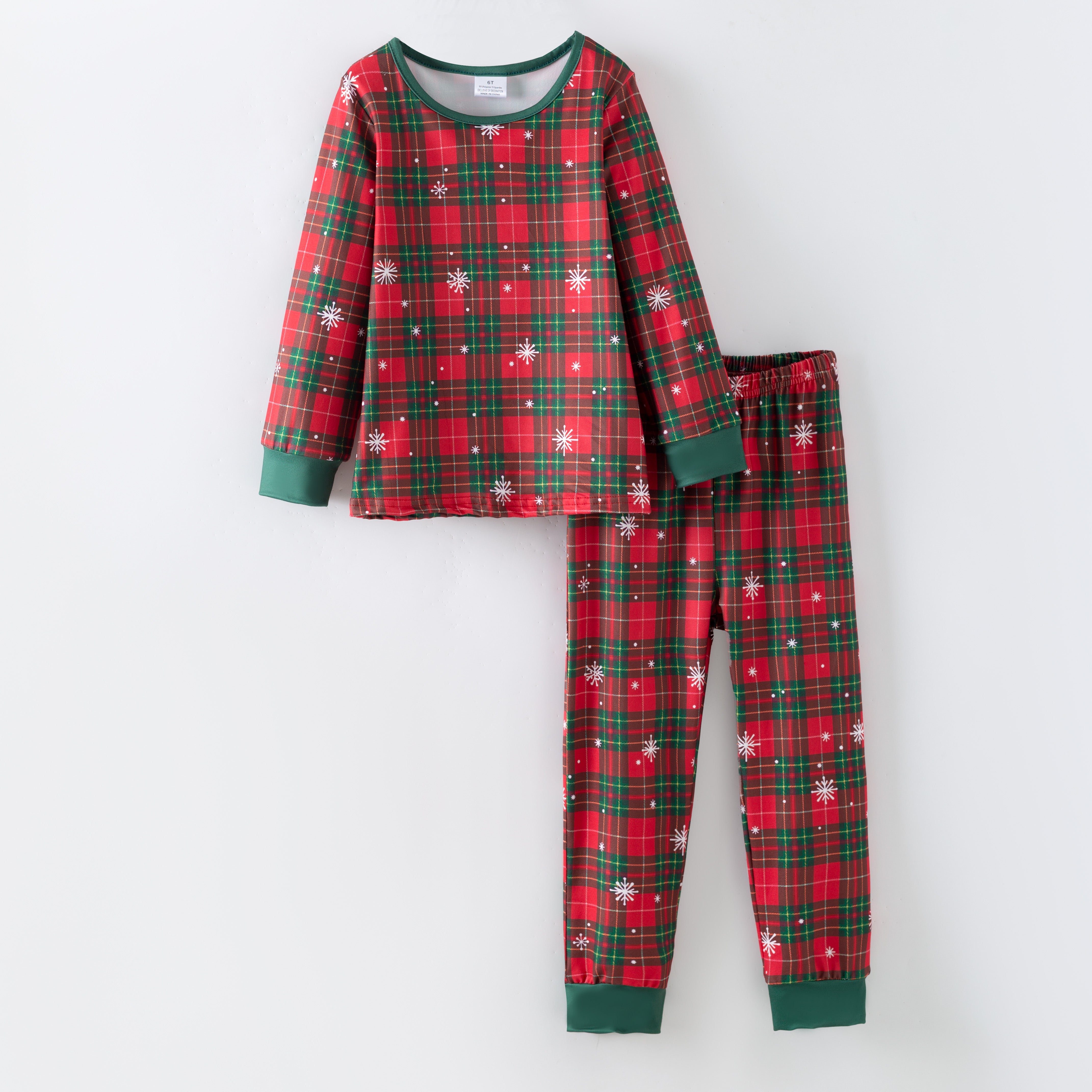 （Pre Order,Prepack Zone）Girls Christmas Print Dress&Pajamas（Mix Size）