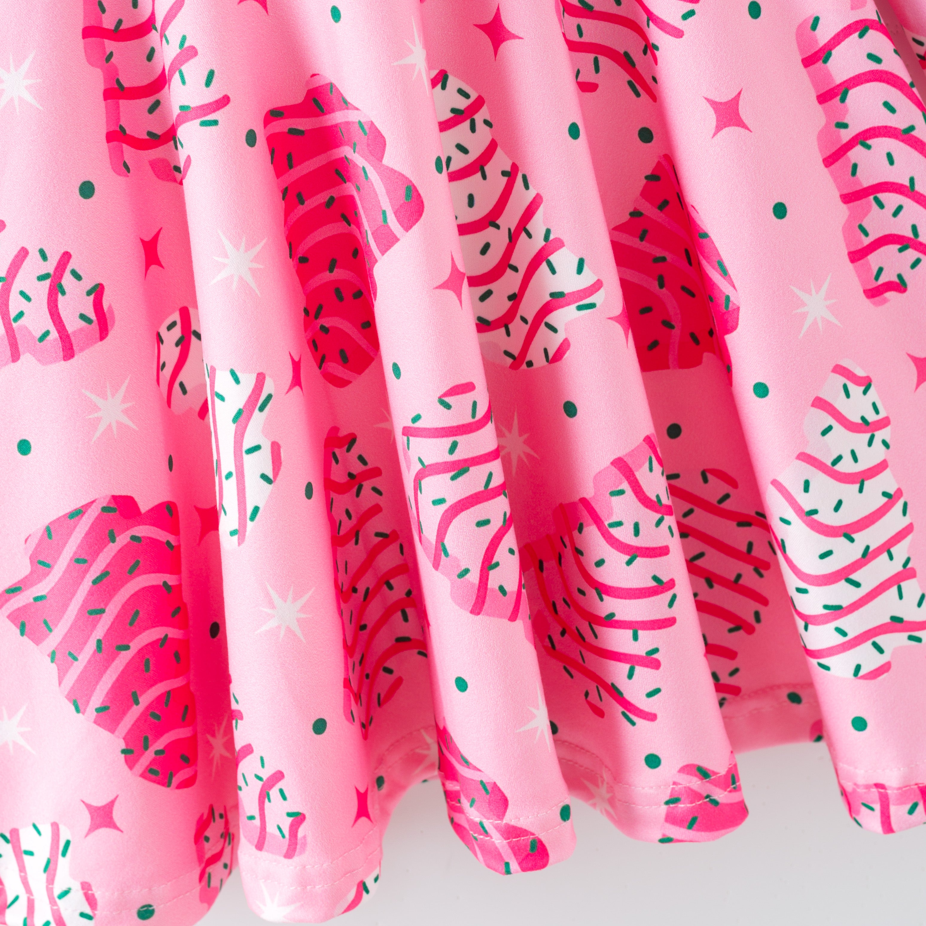 （Pre Order,Prepack Zone）Girls Christmas Print Dress（Mix Size）