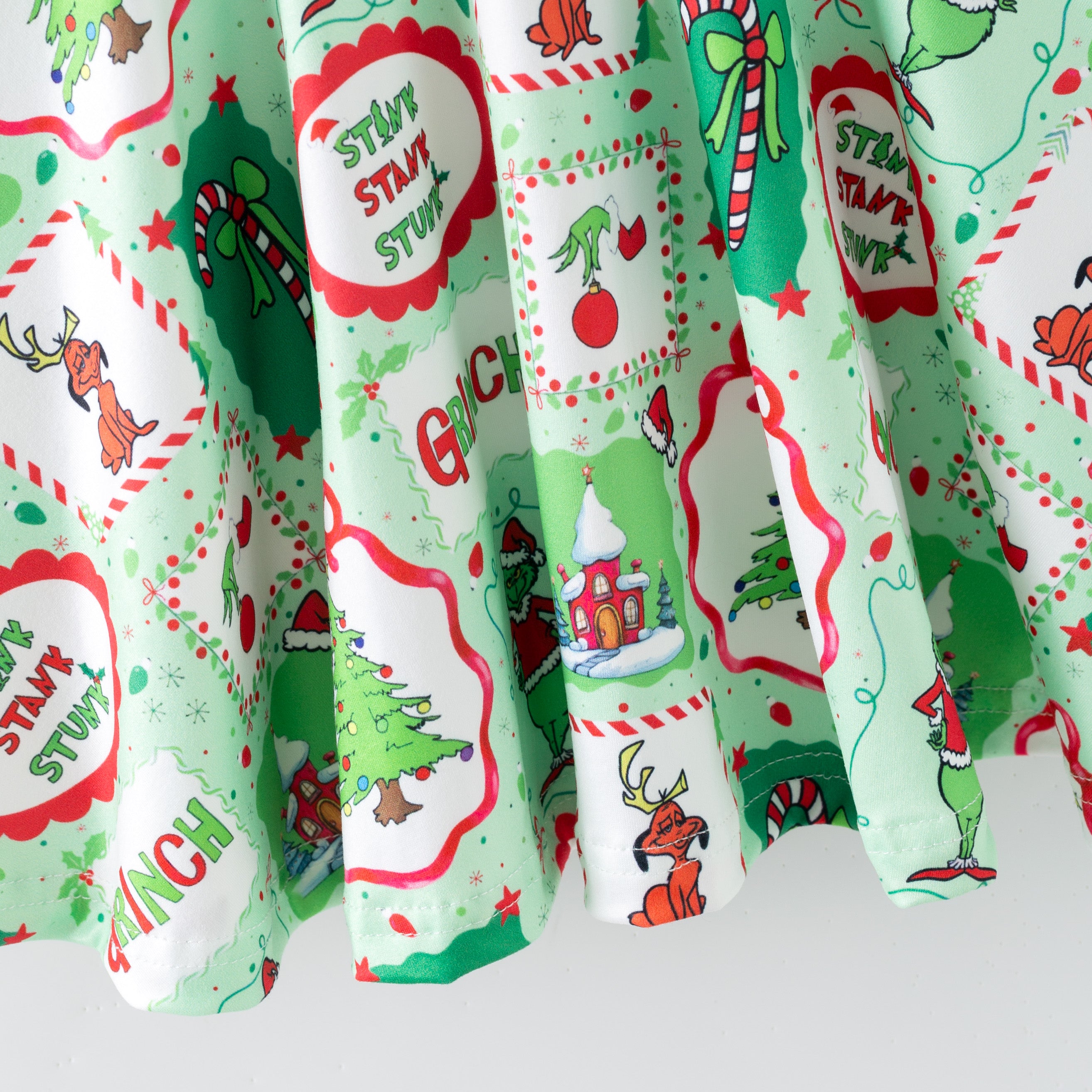 （Pre Order,Prepack Zone）Girls Christmas&LBB Print Dress（Mix Size）