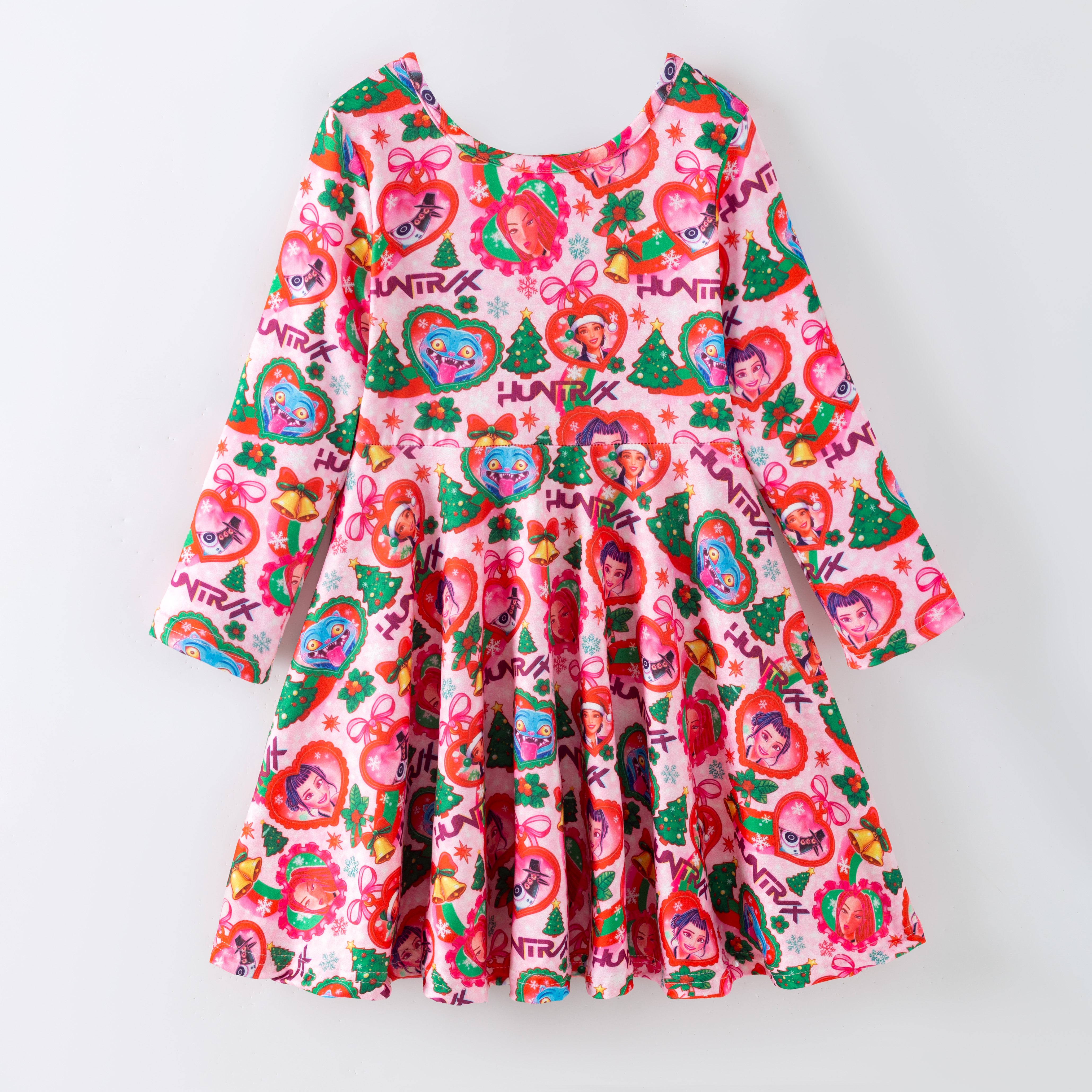 （Pre Order,Prepack Zone）Girls Movie Character Print Dress（Mix Size）