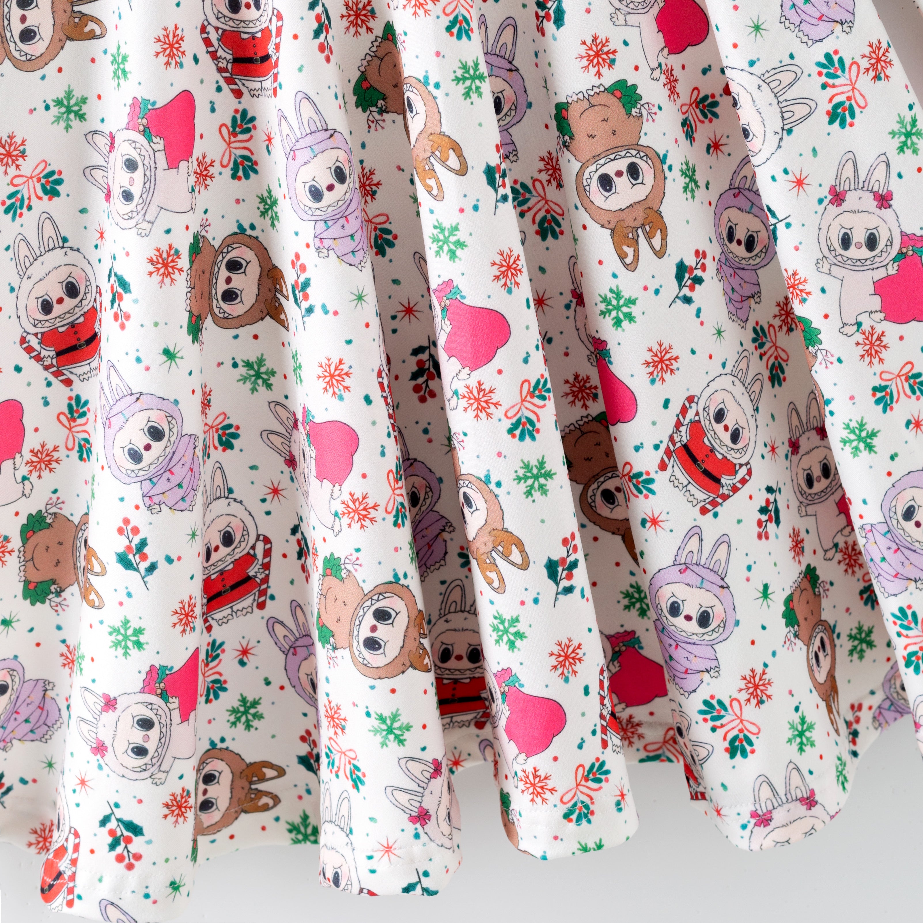 （Pre Order,Prepack Zone）Girls Christmas&LBB Print Dress（Mix Size）