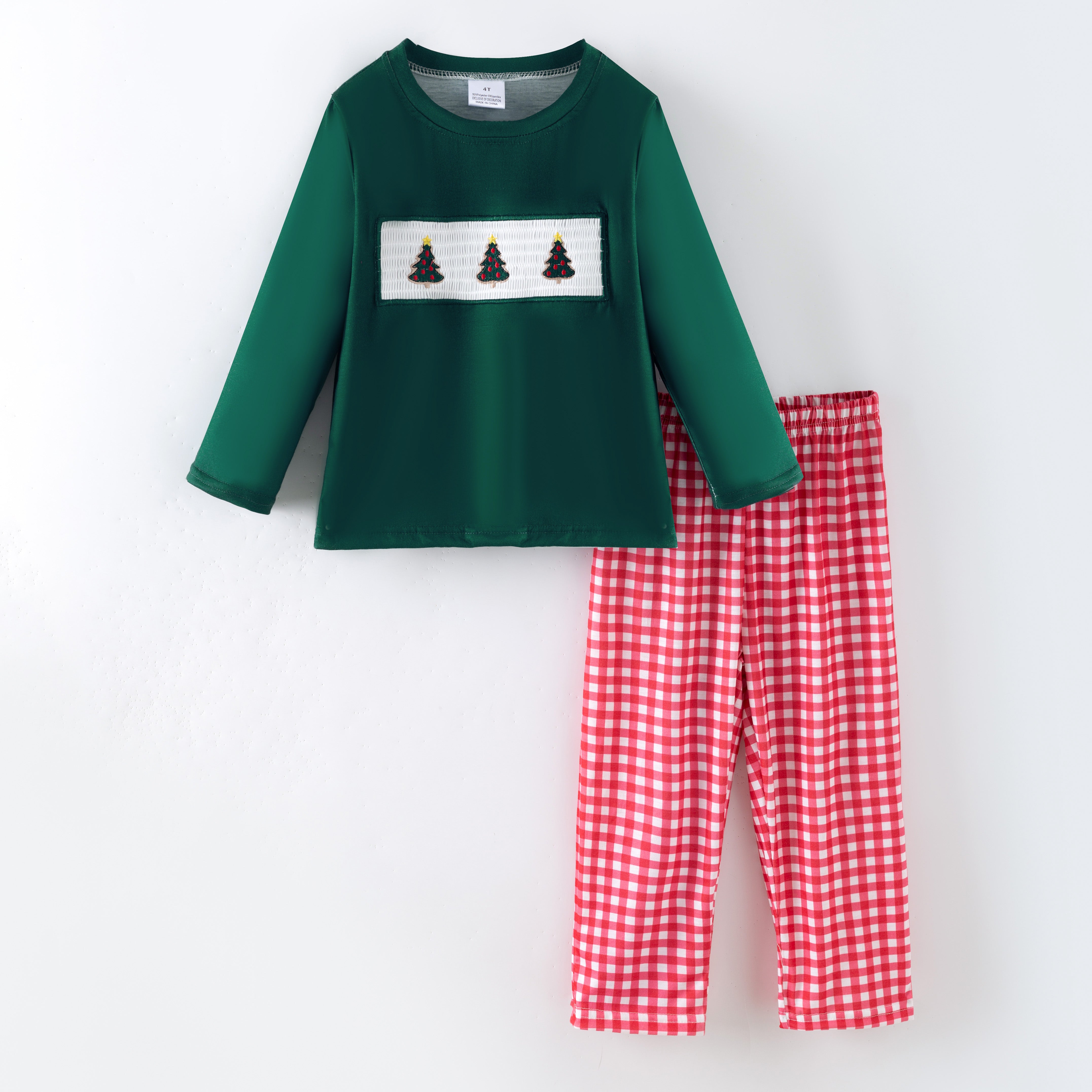 （Pre Order,Prepack Zone）Family Christmas Embroidery Dress,Set&Romper（Mix Size）