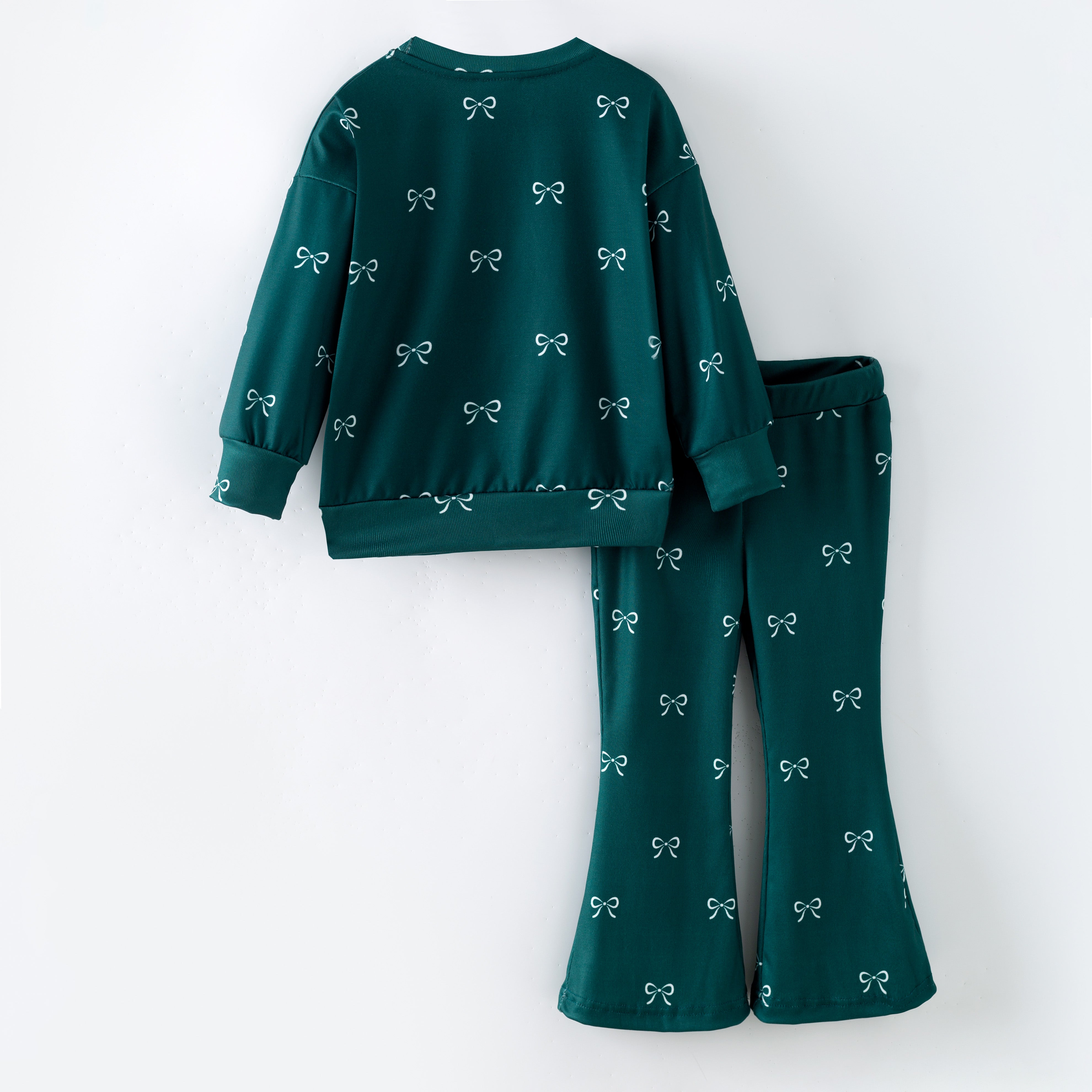 （Pre Order,Prepack Zone）Girls Christmas Print Set（Mix Size）