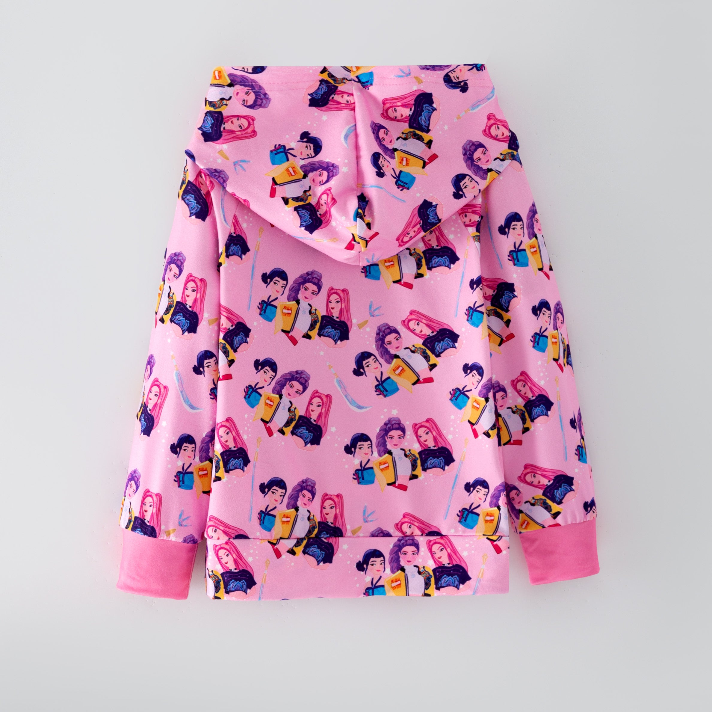 （Pre Order,Prepack Zone）Girls Movie Character Print Hoodie（Mix Size）