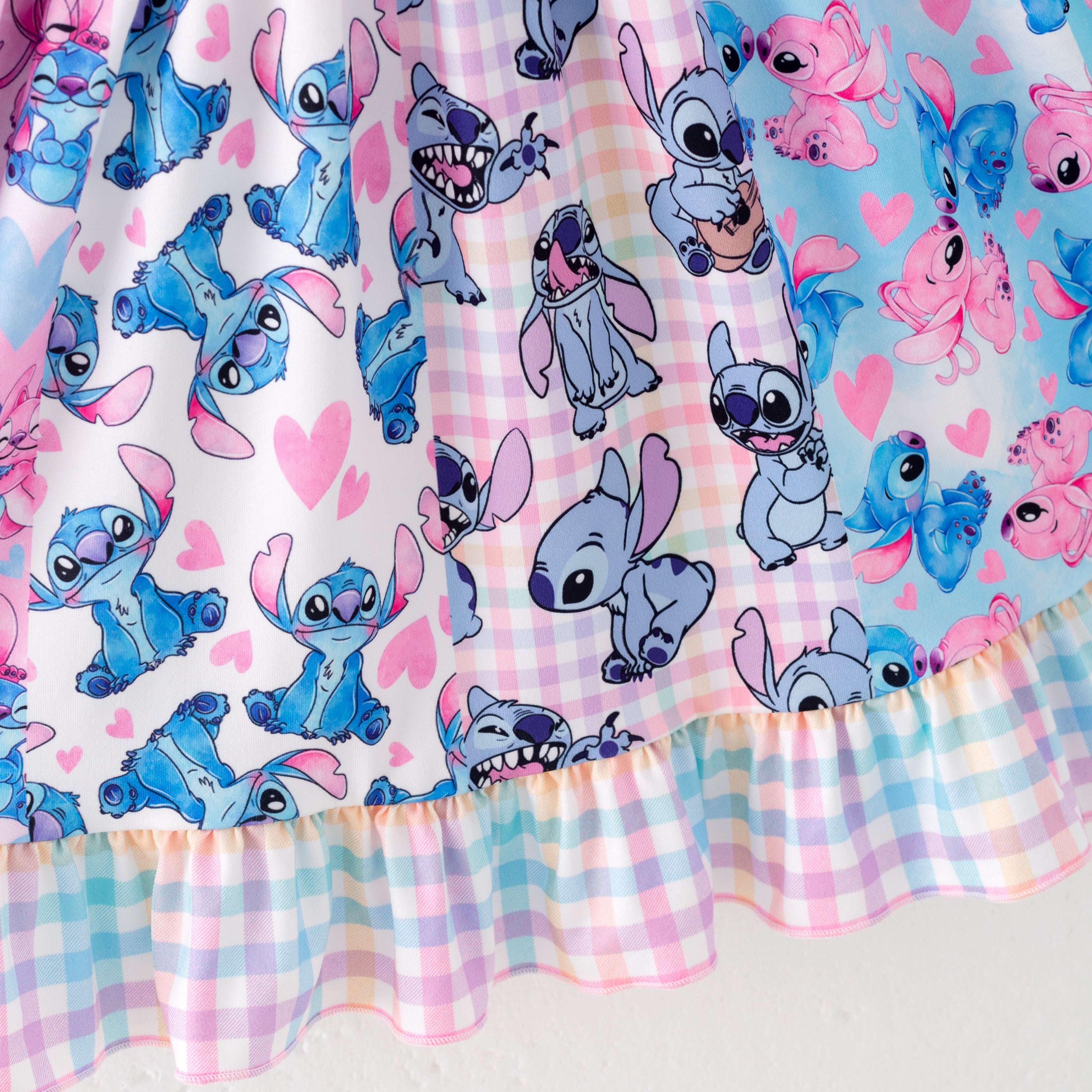 （Pre Order）Girls Spring and Summer Cartoon Print Dress