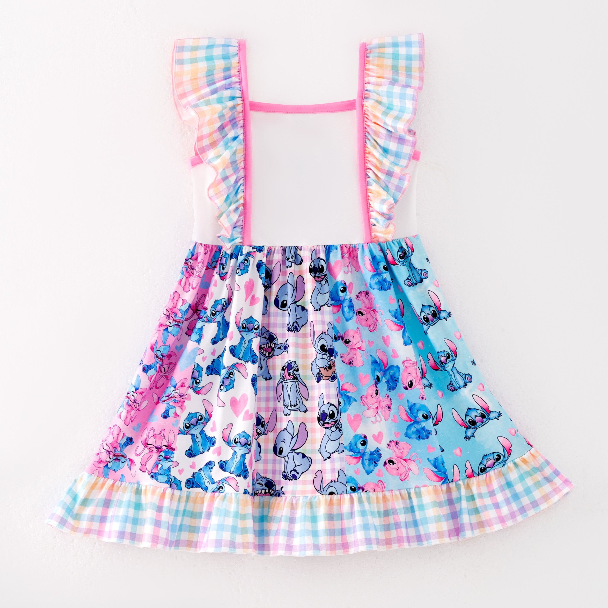 （Pre Order）Girls Spring and Summer Cartoon Print Dress