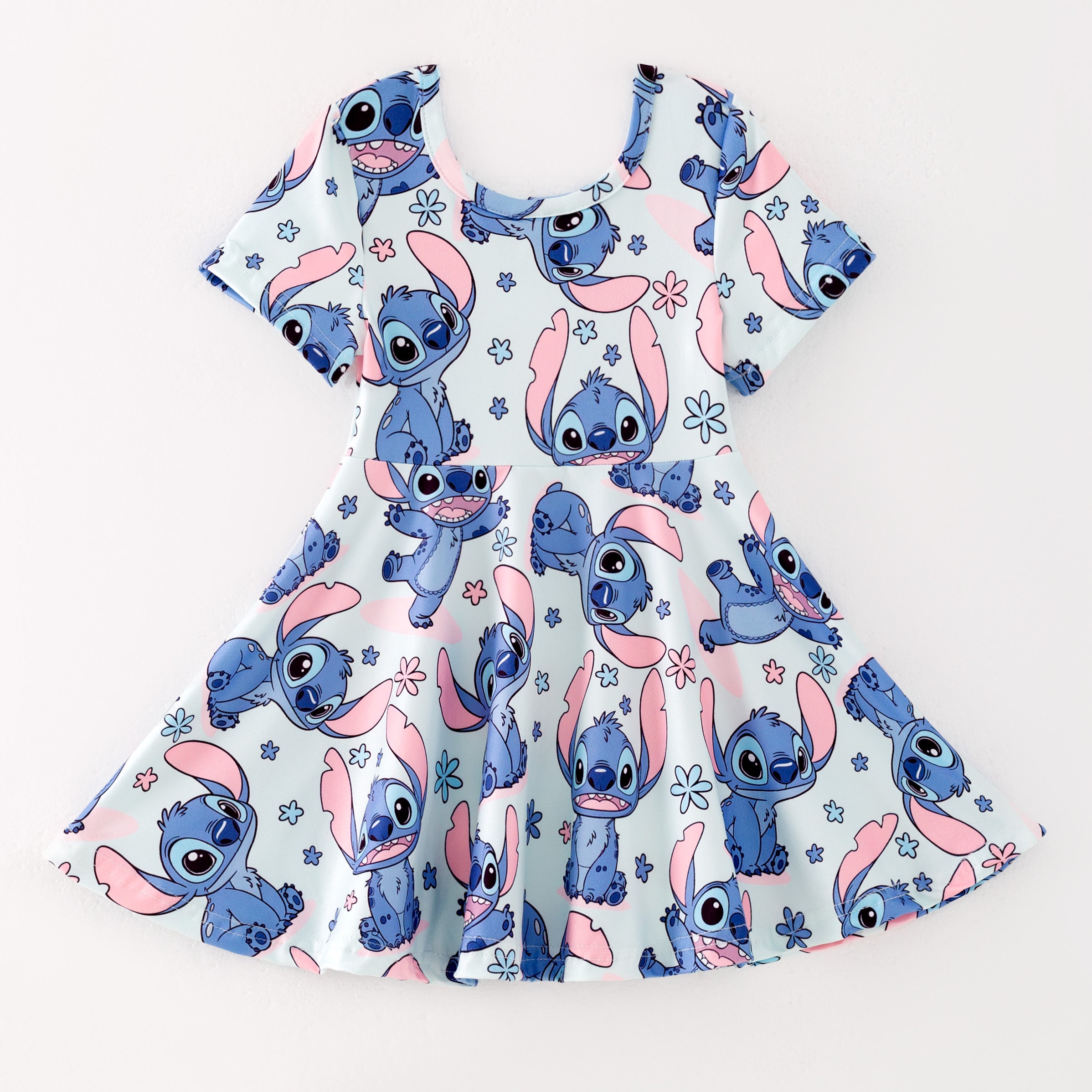 （Pre Order）Girls Spring and Summer Cartoon Print Dress,Set,Jumpsuit＆Top