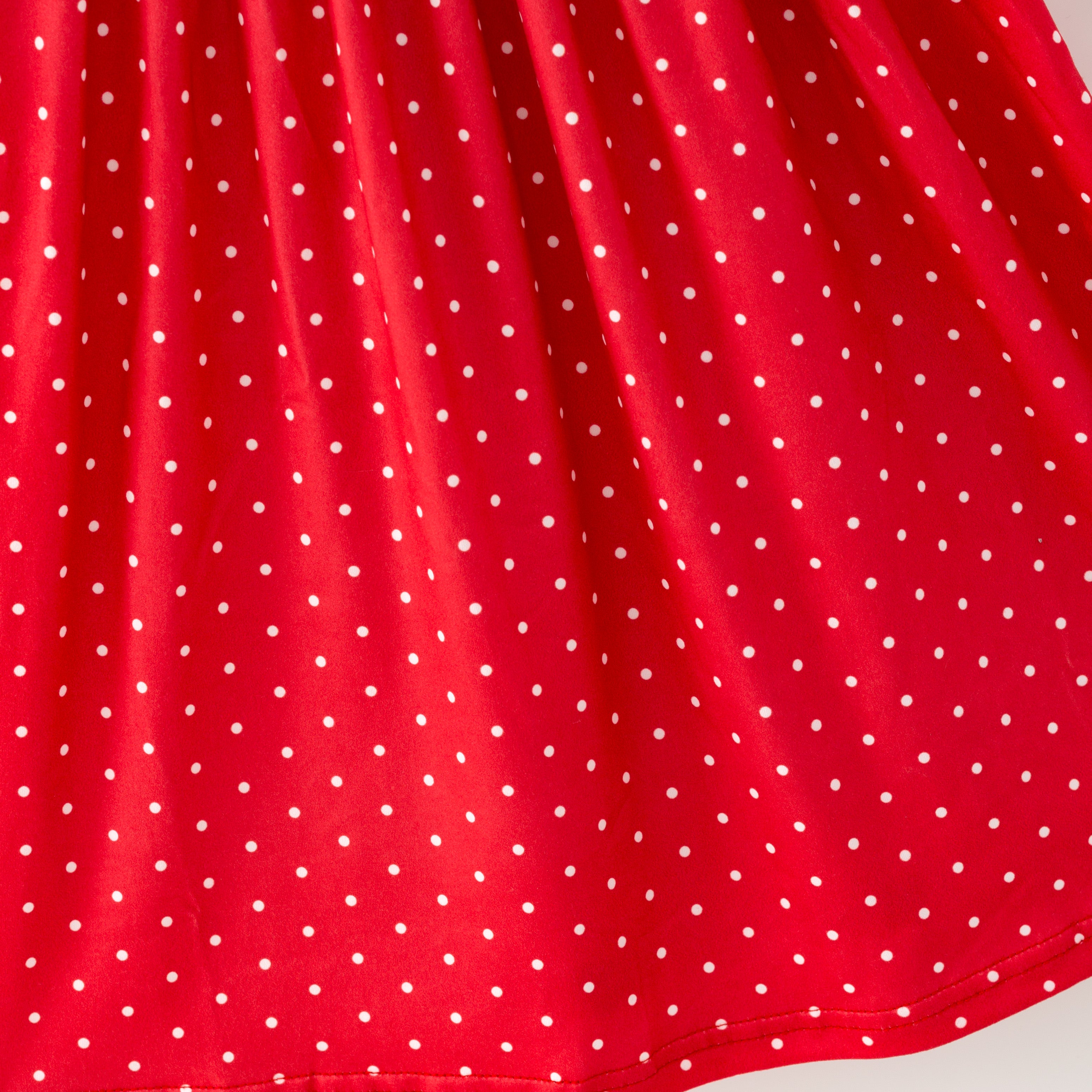 （In Stock）Girls Christmas Embroidery Petal Collar Dress