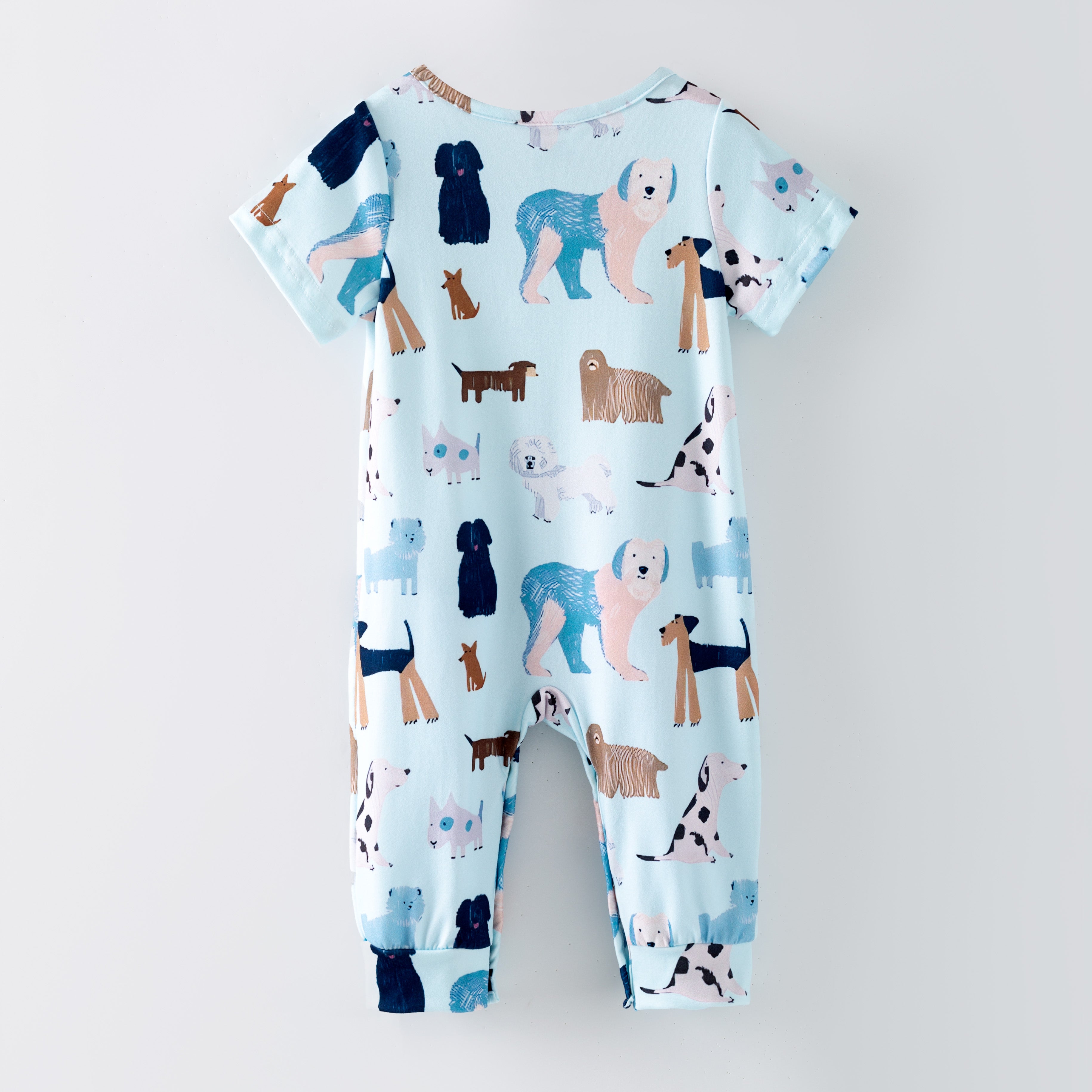 （Pre Order,Prepack Zone）Boys Spring Animal Print Top&Romper