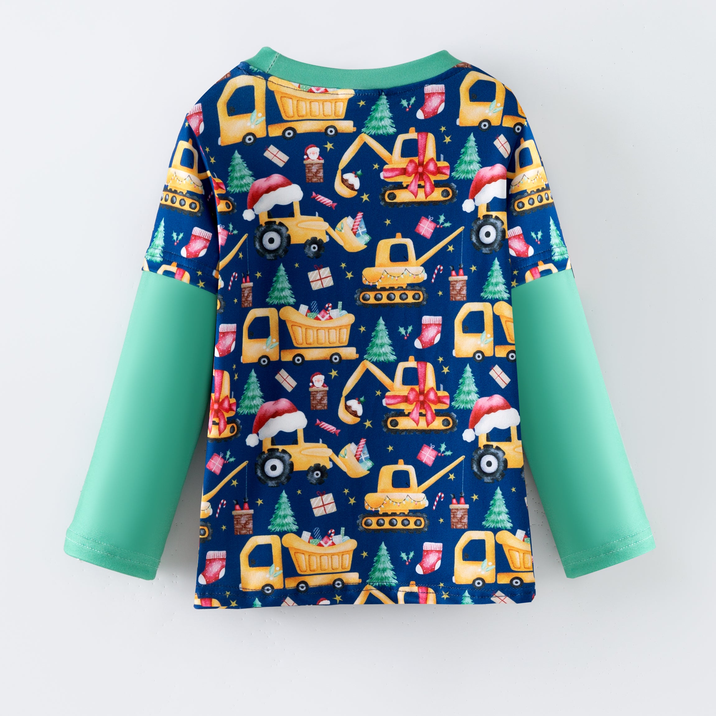 （Pre Order,Prepack Zone）Boys Christmas Print Top（Mix Size）