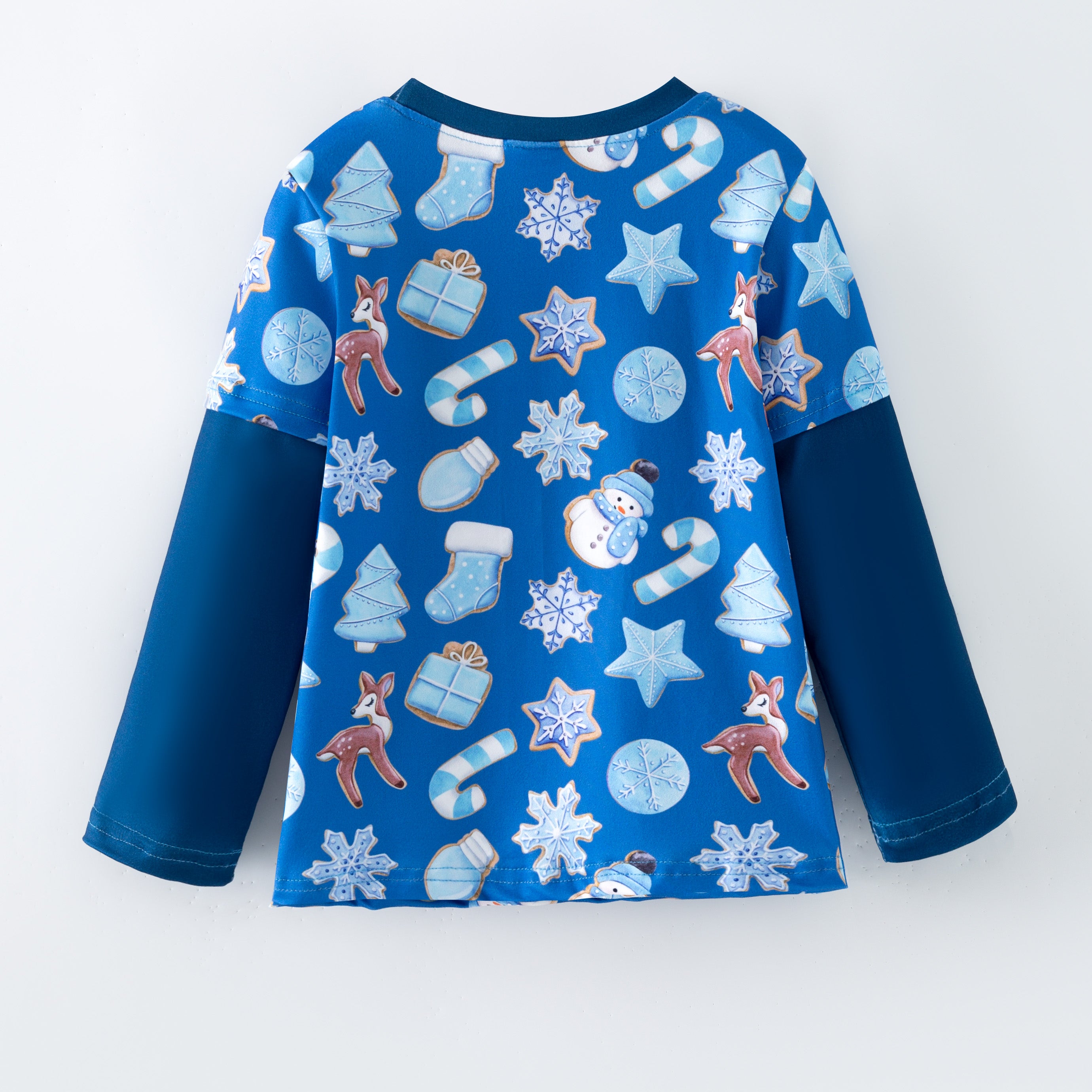 （Pre Order,Prepack Zone）Boys Christmas Print Top（Mix Size）