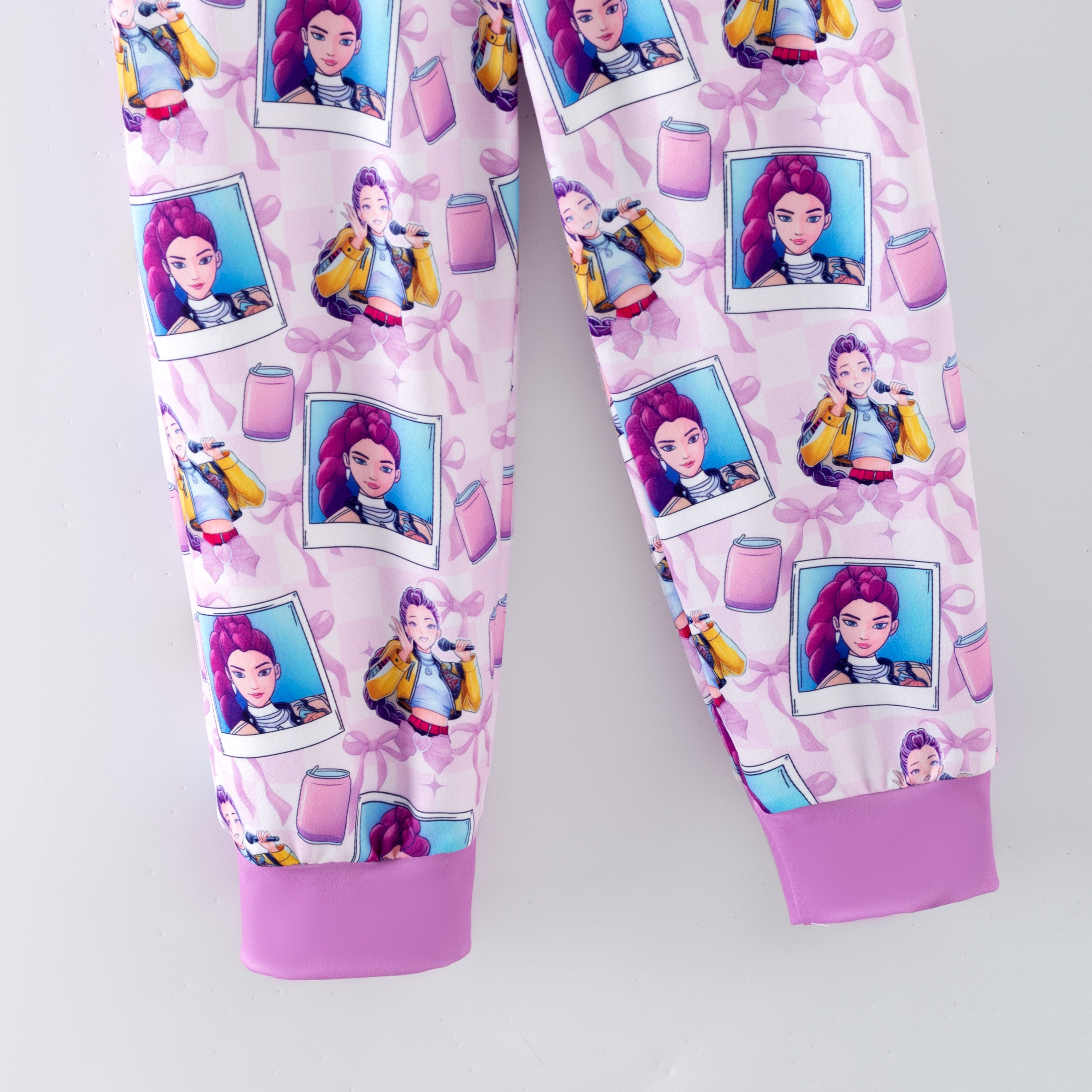 （Pre Order,Prepack Zone）Girls Movie Character Print Pajamas（Mix Size）