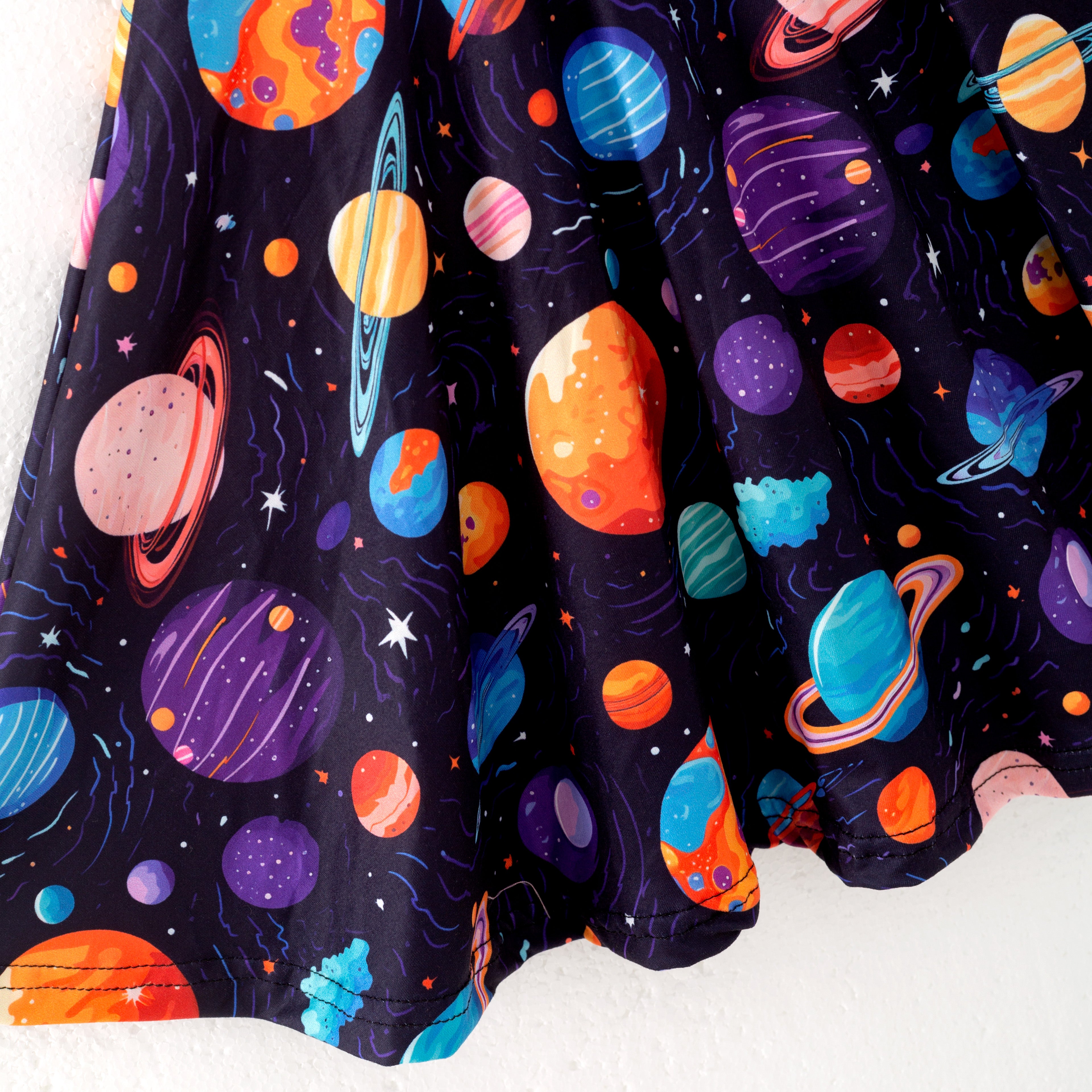 （Pre Order）Girls Spring and Summer Cartoon Print Dress