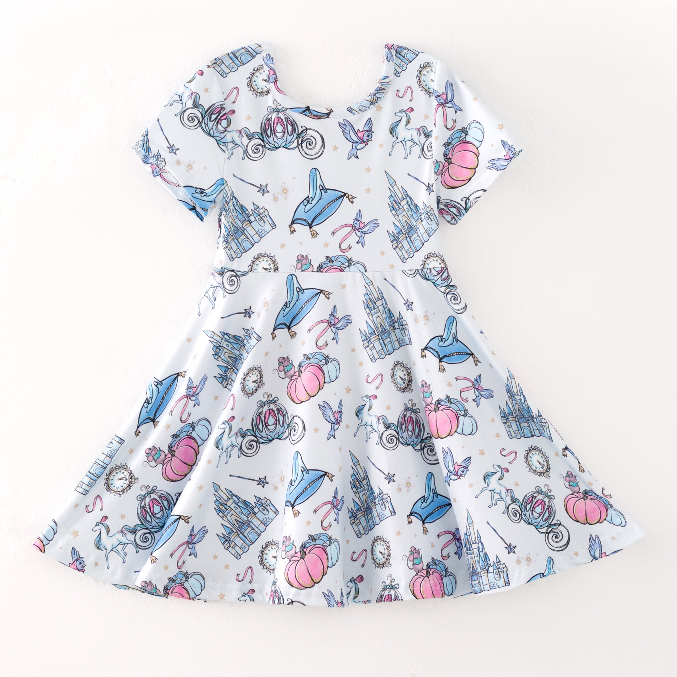 （Pre Order）Family Halloween Princess Print Dress,Set＆Pajamas