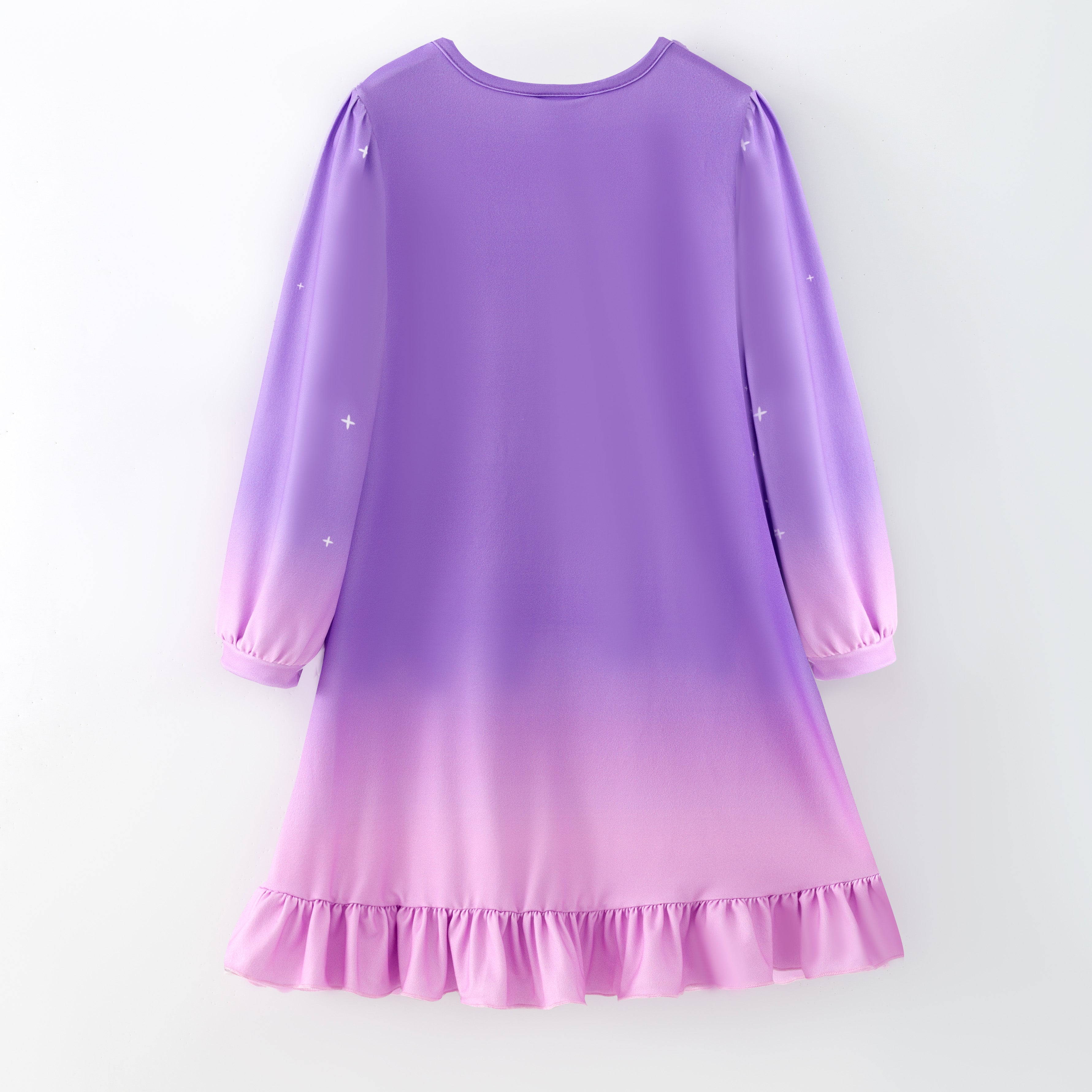 （Pre Order,Prepack Zone）Girls Christmas Movie Character Print Pajamas Dress（Mix Size）