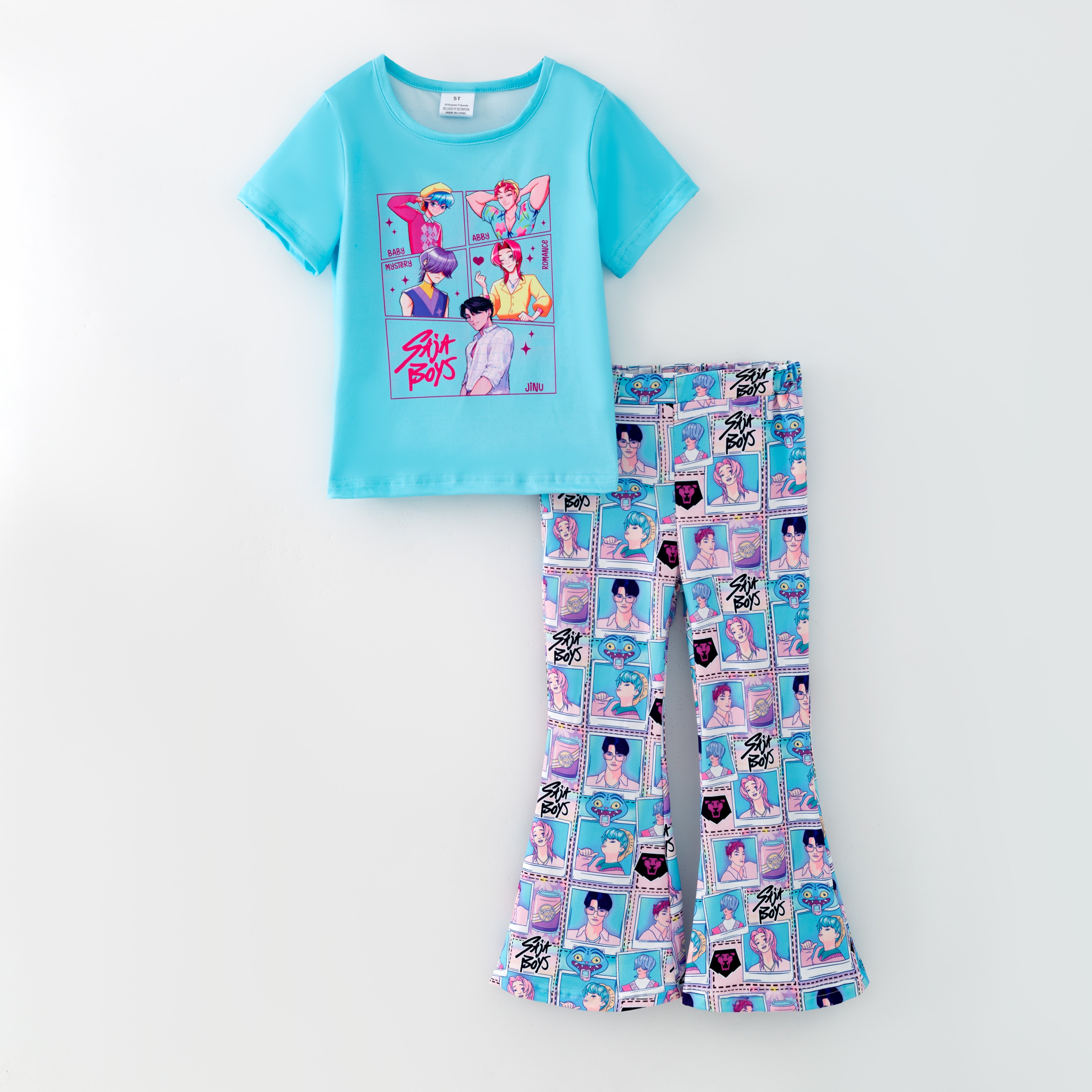 （Pre Order,Prepack Zone）Girls Movie Character Print Set（Mix Size）