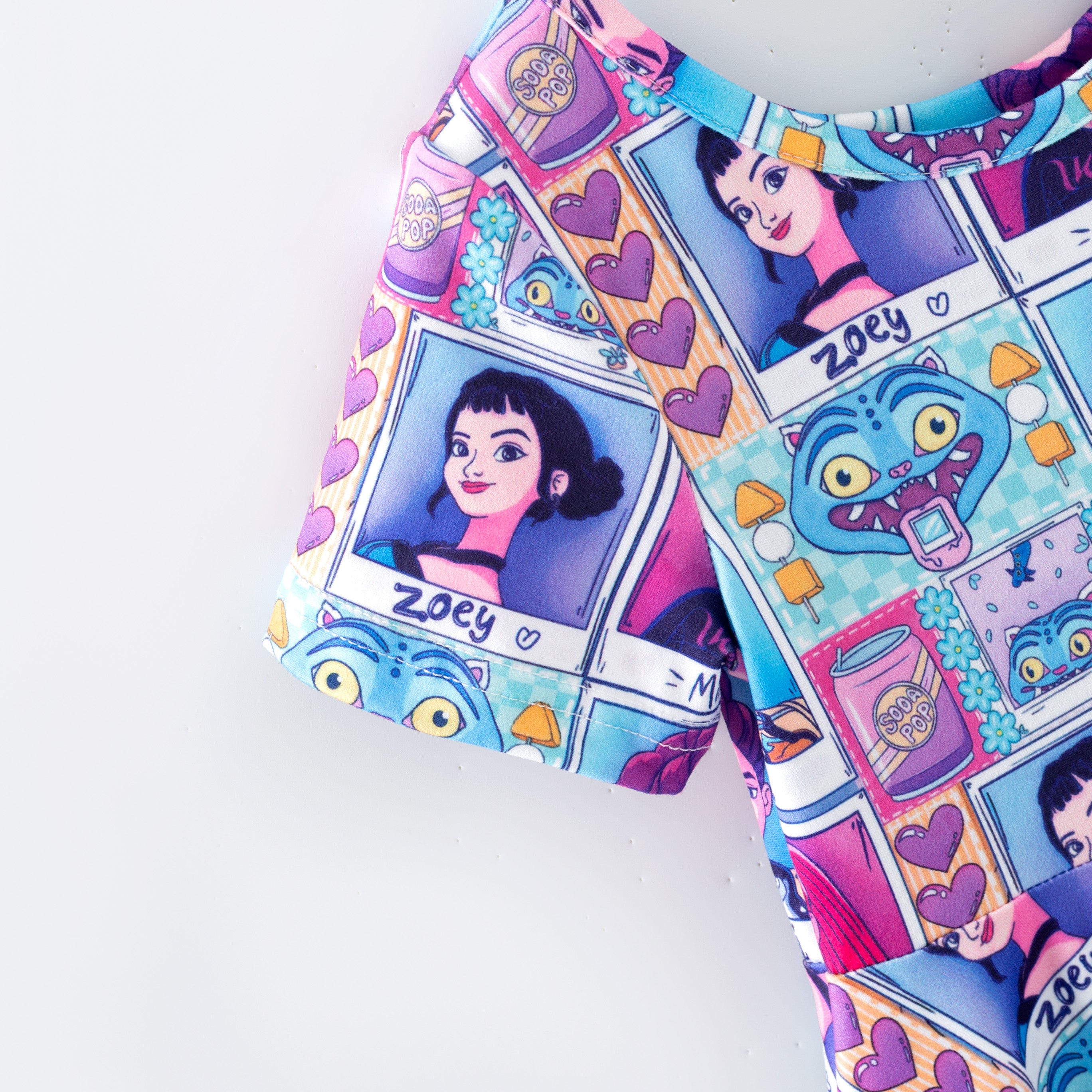 （Pre Order,Prepack Zone）Girls Movie Character Print Dress&Pajamas（Mix Size）